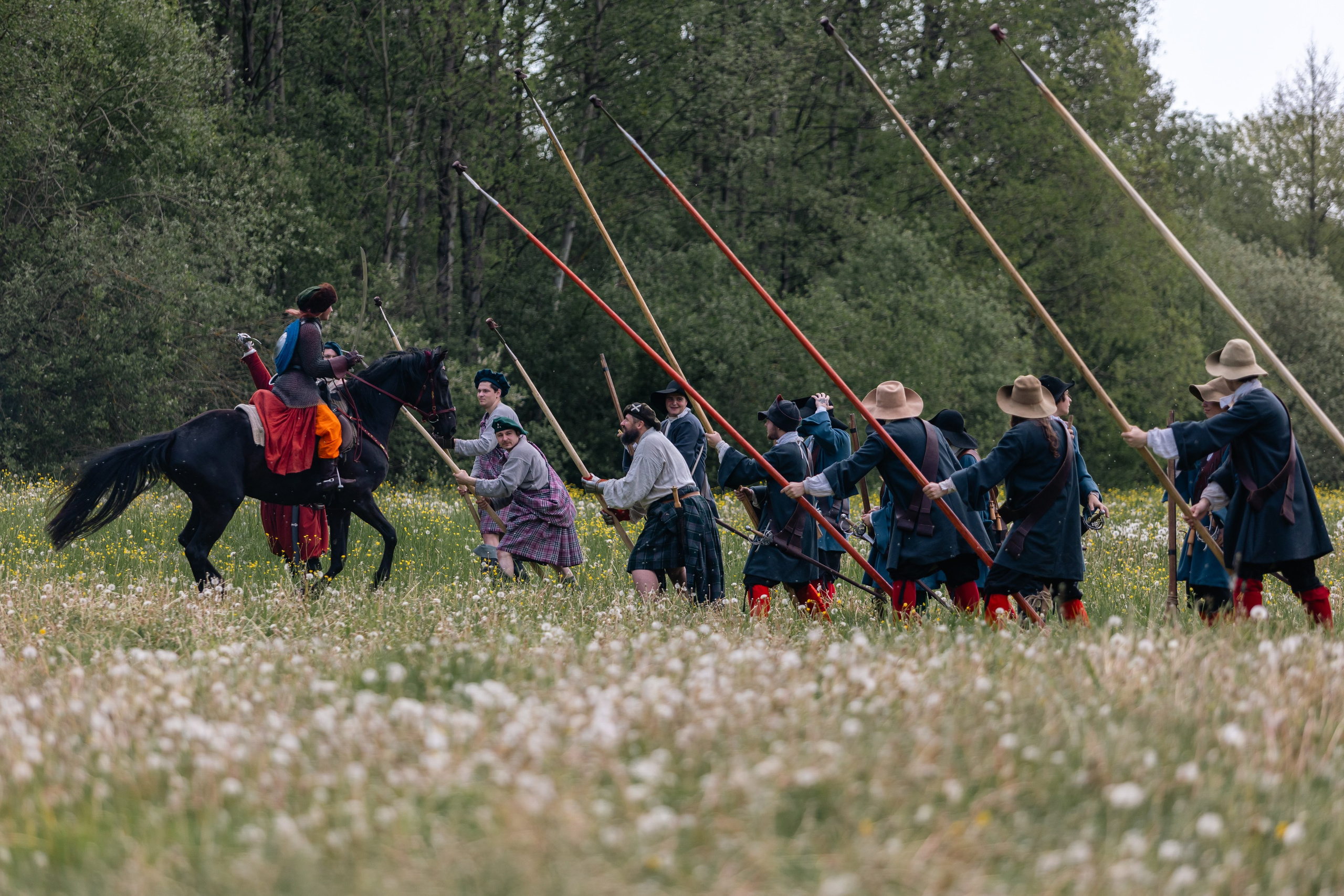 Золотая шпора. Маневры 17 века. Профессиональный интерьерный и репортажный фотограф Минск и РБ. Максим Орлов