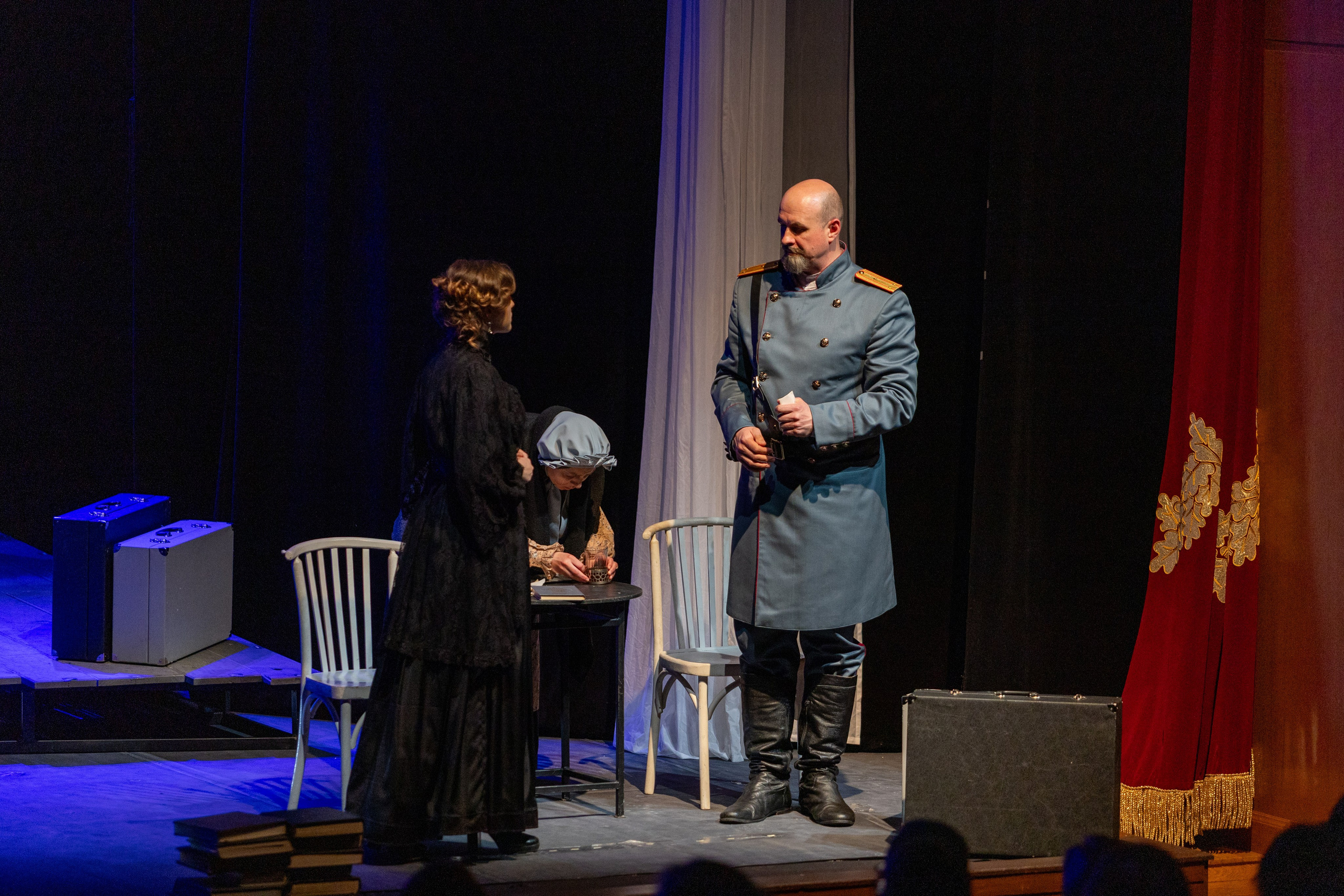 Театр белорусской армии «Три сестры». Профессиональный интерьерный и репортажный фотограф Минск и РБ. Максим Орлов