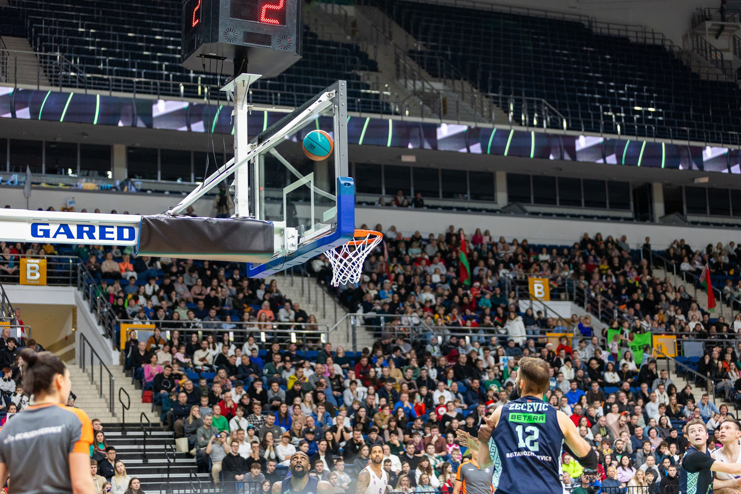 Баскетбол. Минск — ЦСКА. Лучшие кадры. 25.12.2023. Профессиональный интерьерный и репортажный фотограф Минск и РБ. Максим Орлов