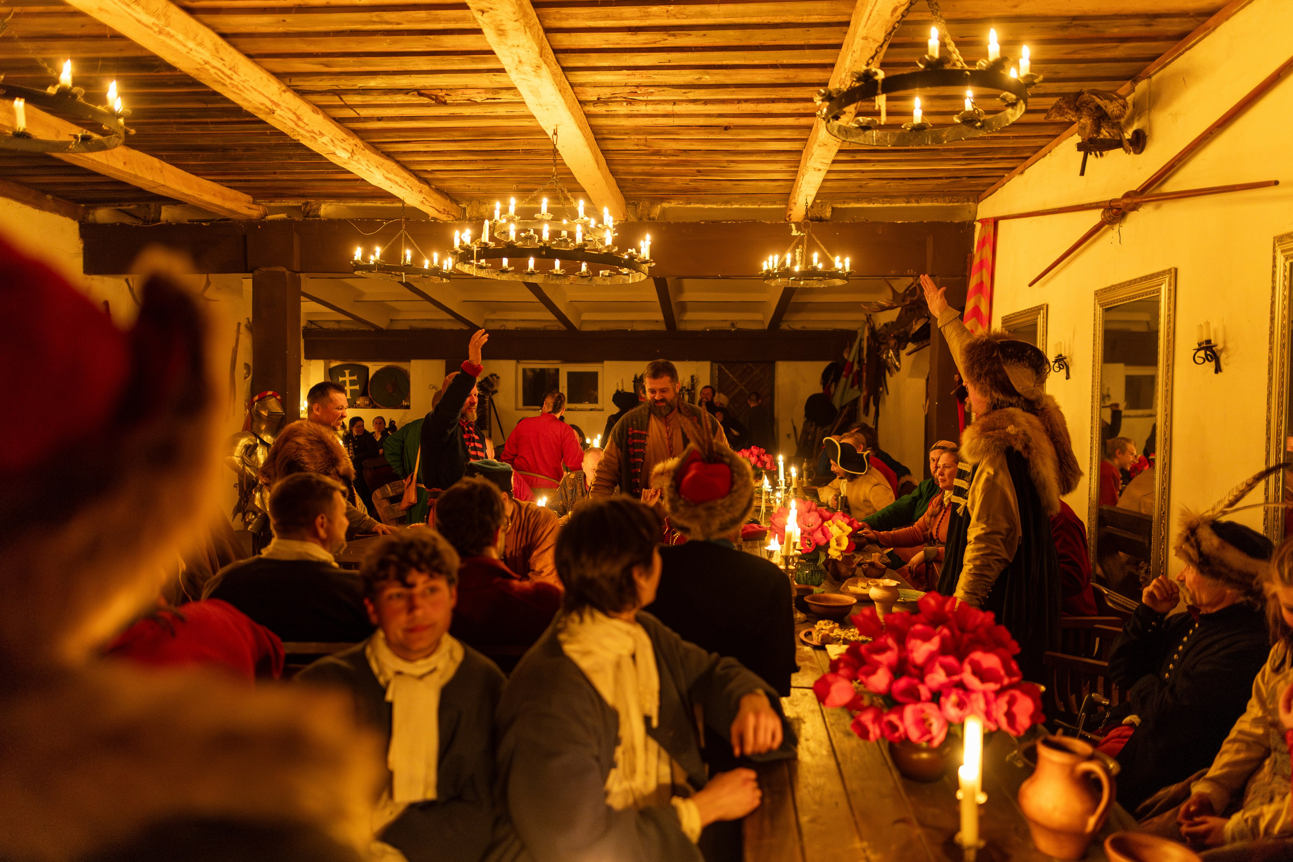 Золотая шпора. Огнем и мечем. День второй. Вылазка в лес. Штурм фортеции. Княжеский пир. Профессиональный интерьерный и репортажный фотограф Минск и РБ. Максим Орлов