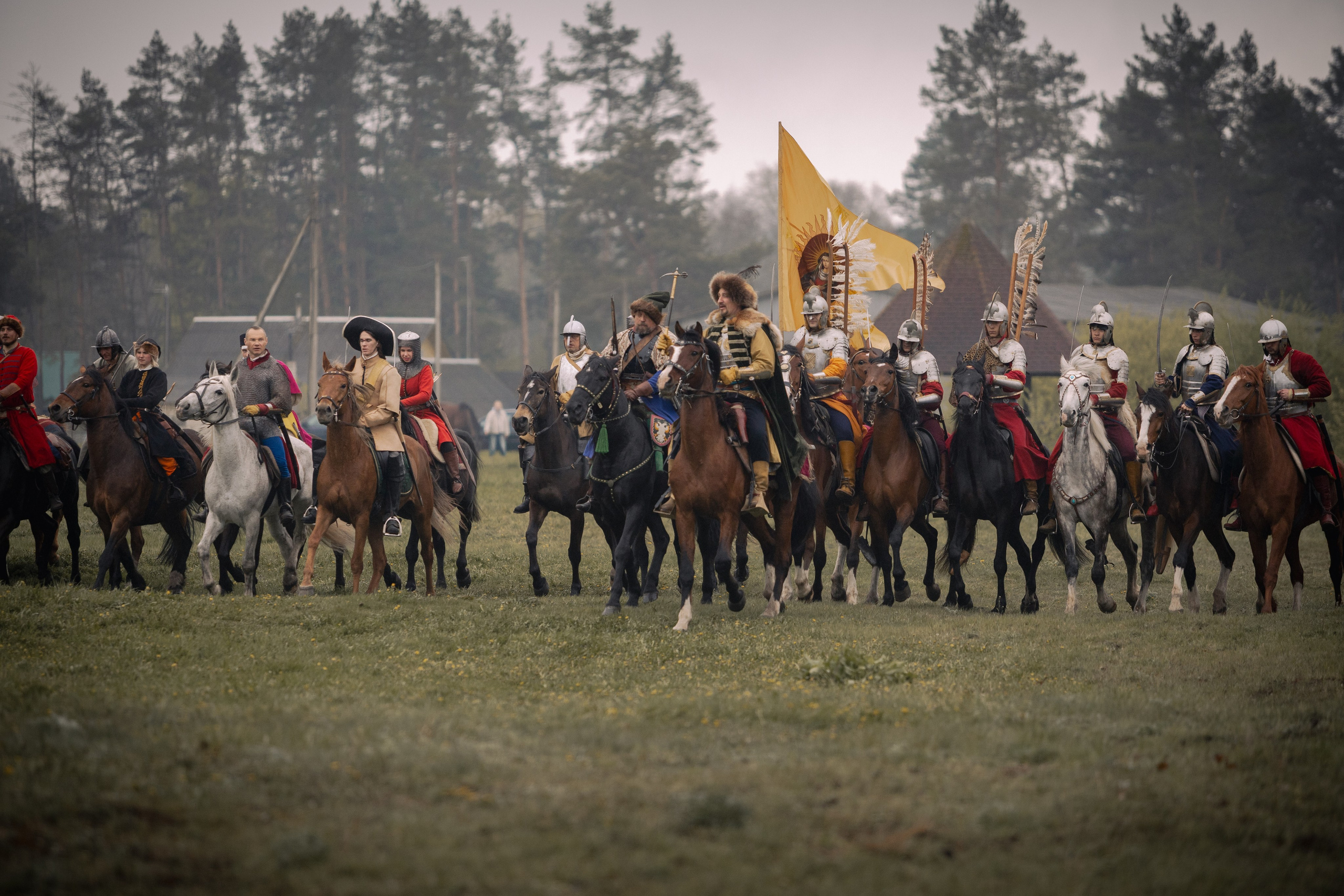 Золотая шпора. Огнем и мечем. День третий. Бой на поле. Профессиональный интерьерный и репортажный фотограф Минск и РБ. Максим Орлов