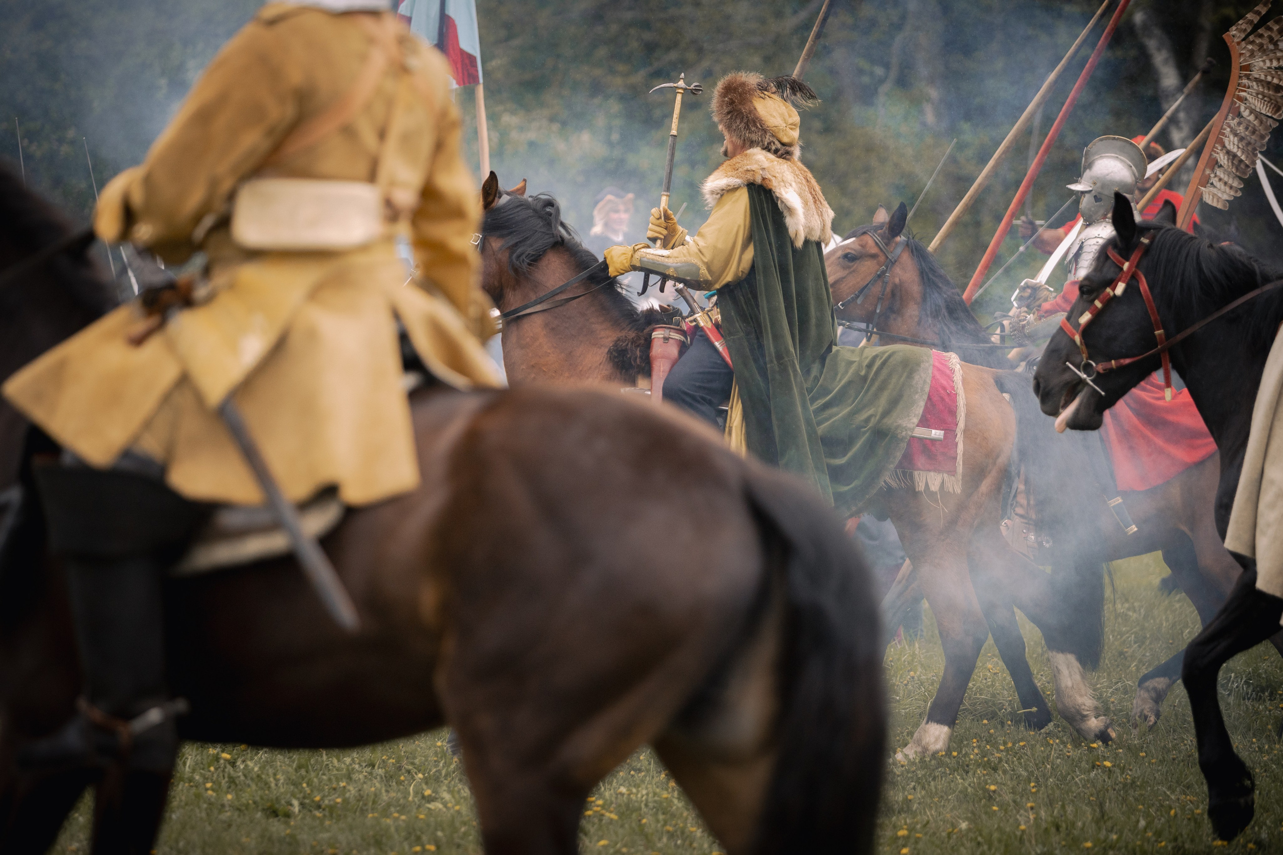 Золотая шпора. Огнем и мечем. День третий. Бой на поле. Профессиональный интерьерный и репортажный фотограф Минск и РБ. Максим Орлов