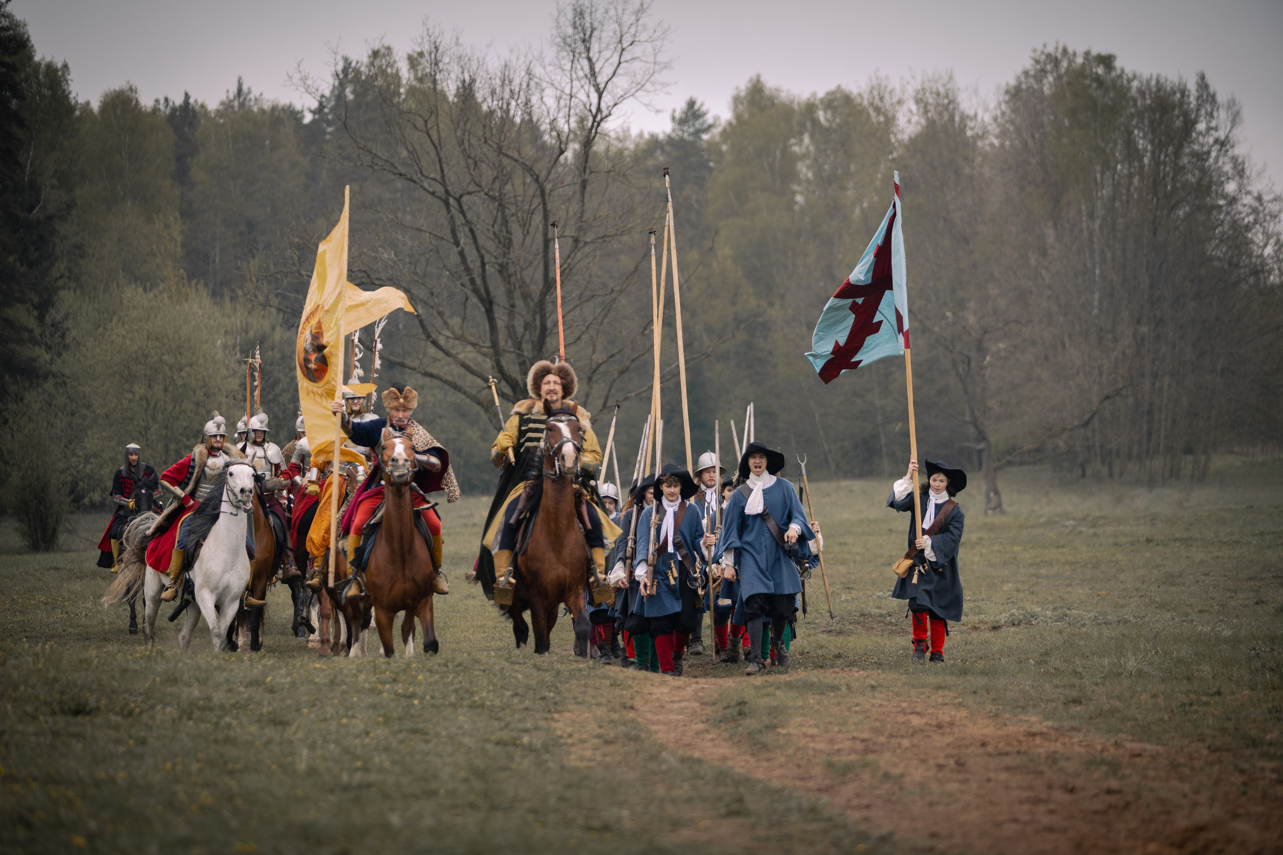 Золотая шпора. Огнем и мечем. День третий. Бой на поле. Профессиональный интерьерный и репортажный фотограф Минск и РБ. Максим Орлов