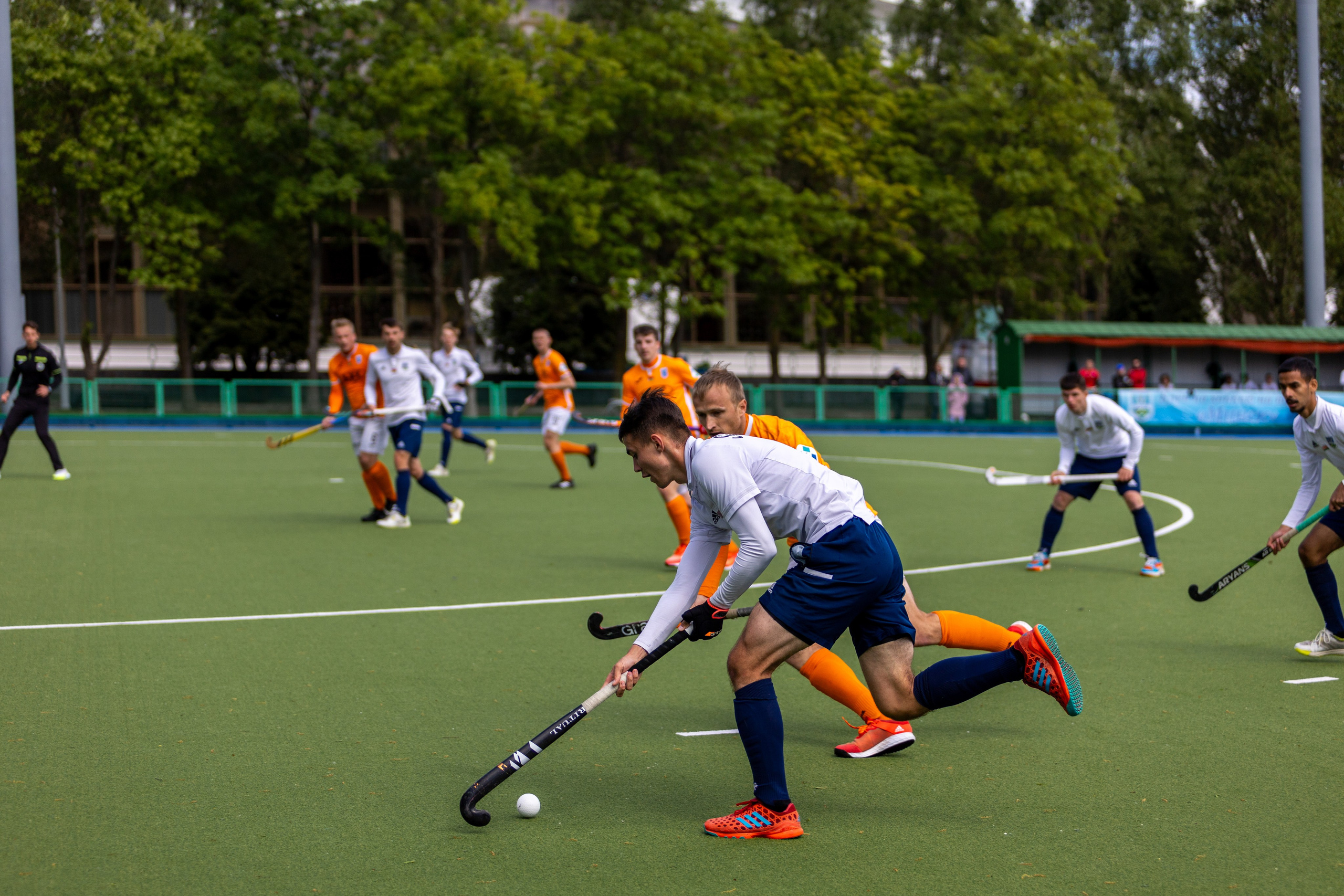 Хоккей на траве. ХК Минск — СК Строитель 11.05.2024. Профессиональный интерьерный и репортажный фотограф Минск и РБ. Максим Орлов