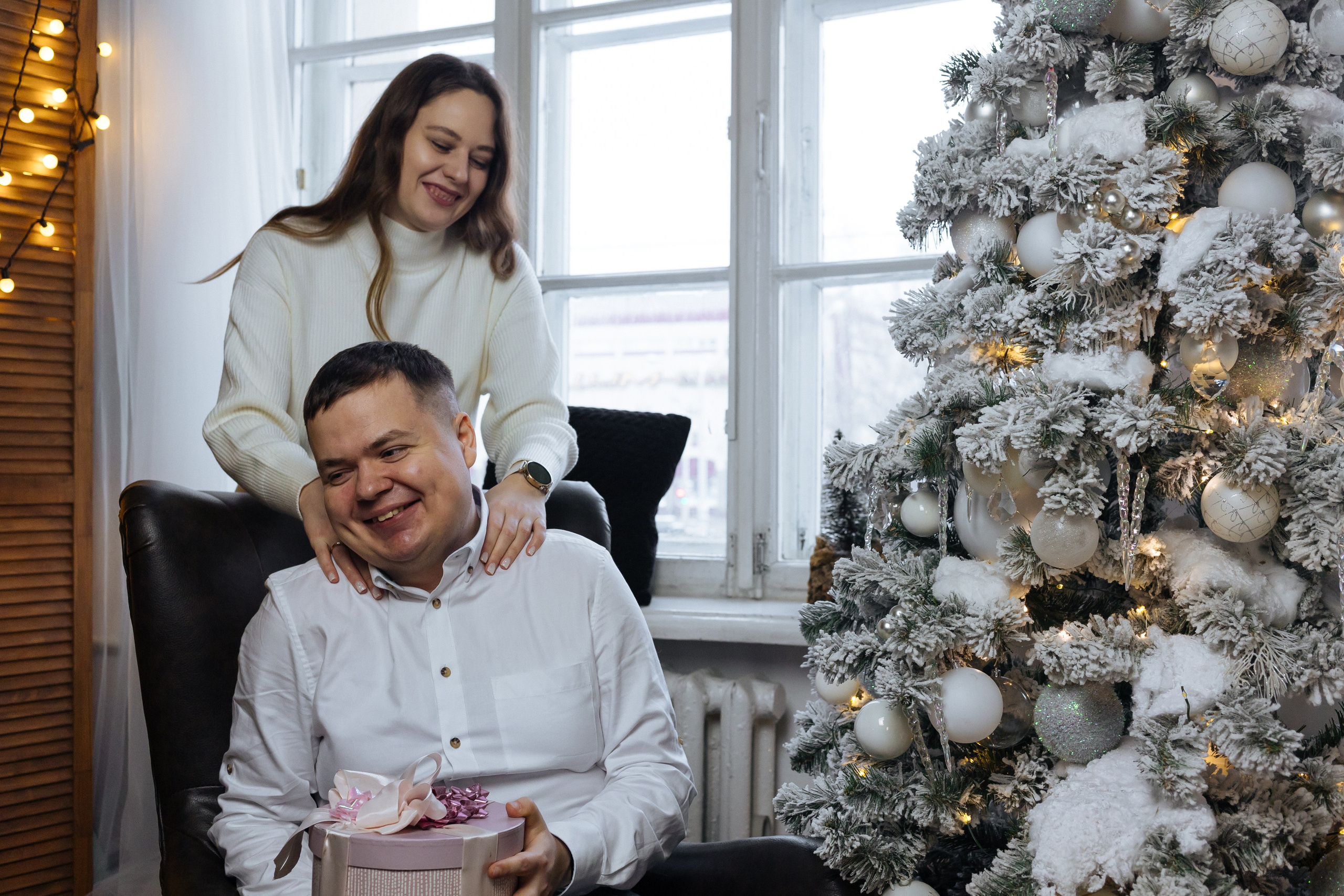Елена и Володя (новогодняя). Профессиональный интерьерный и репортажный фотограф Минск и РБ. Максим Орлов