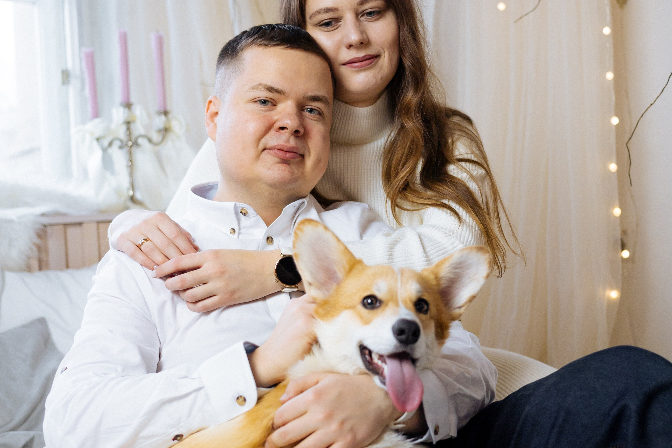 Елена и Володя (новогодняя). Профессиональный интерьерный и репортажный фотограф Минск и РБ. Максим Орлов