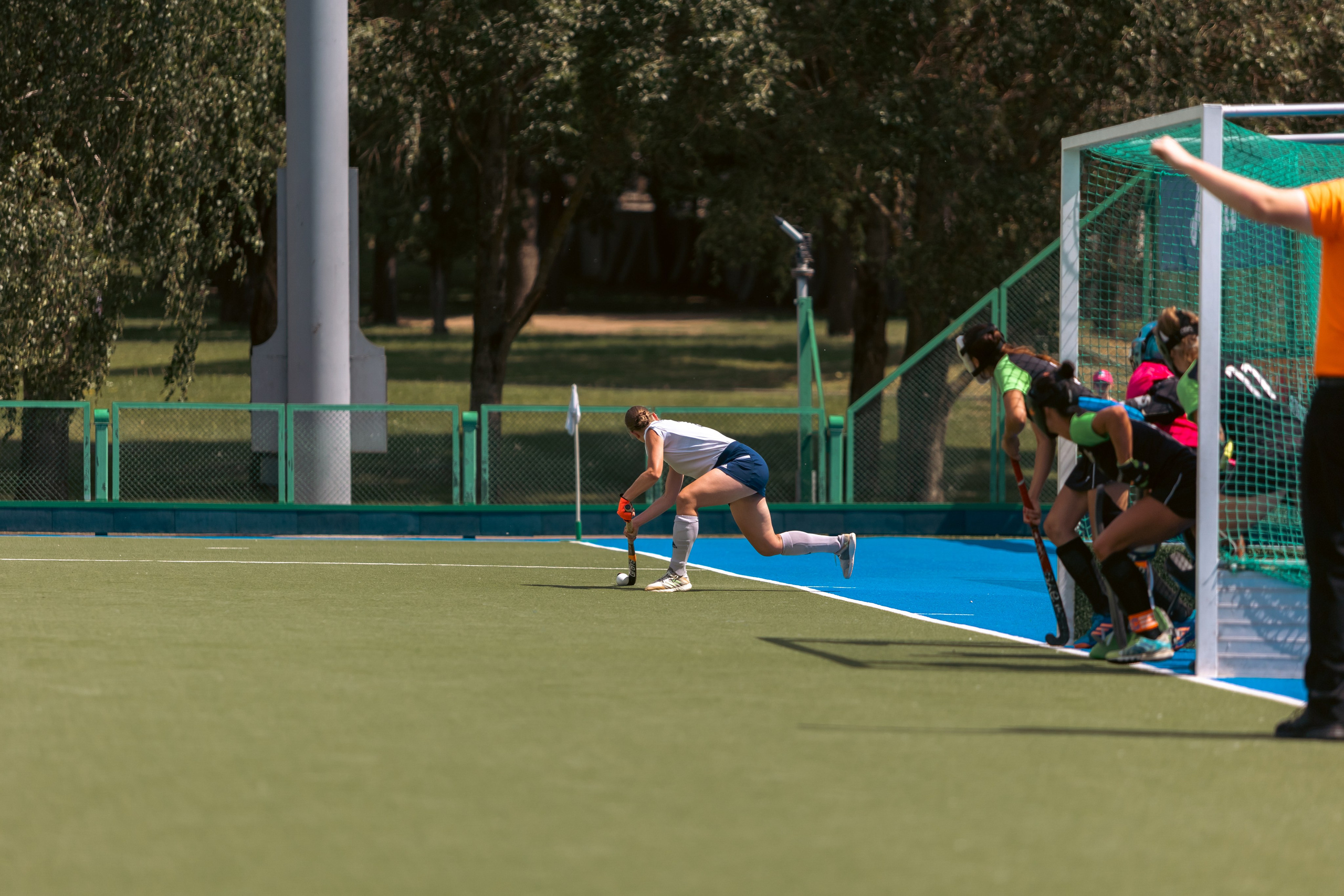 Хоккей на траве. Девушки. Минск — Текстильщик 29.052024. Профессиональный интерьерный и репортажный фотограф Минск и РБ. Максим Орлов