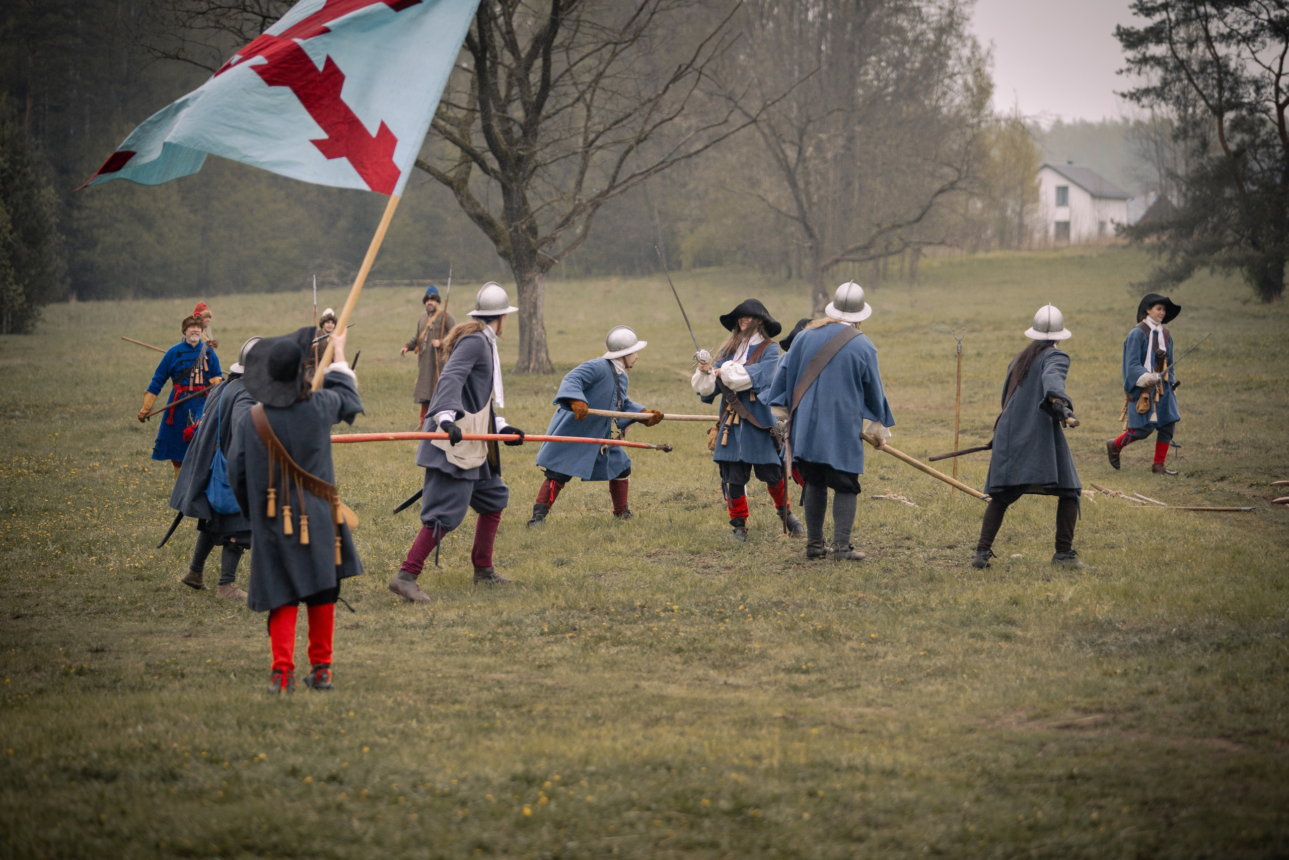 Золотая шпора. Огнем и мечем. День третий. Бой на поле. Профессиональный интерьерный и репортажный фотограф Минск и РБ. Максим Орлов