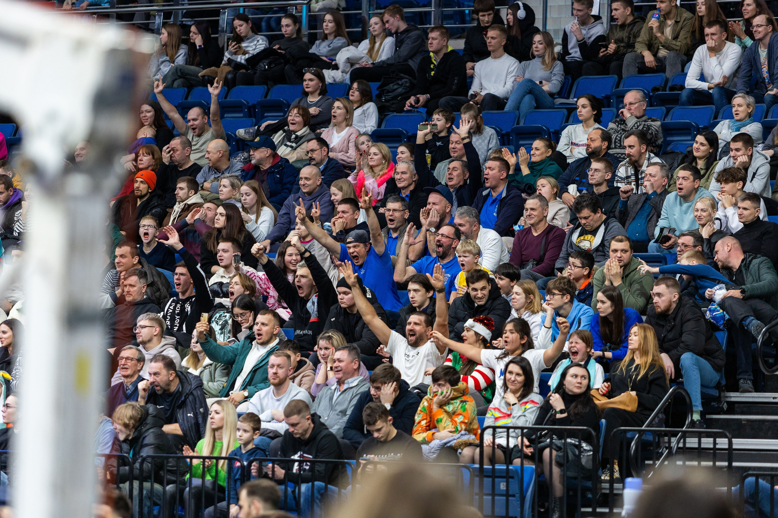 Баскетбол. Минск — ЦСКА. Лучшие кадры. 25.12.2023. Профессиональный интерьерный и репортажный фотограф Минск и РБ. Максим Орлов