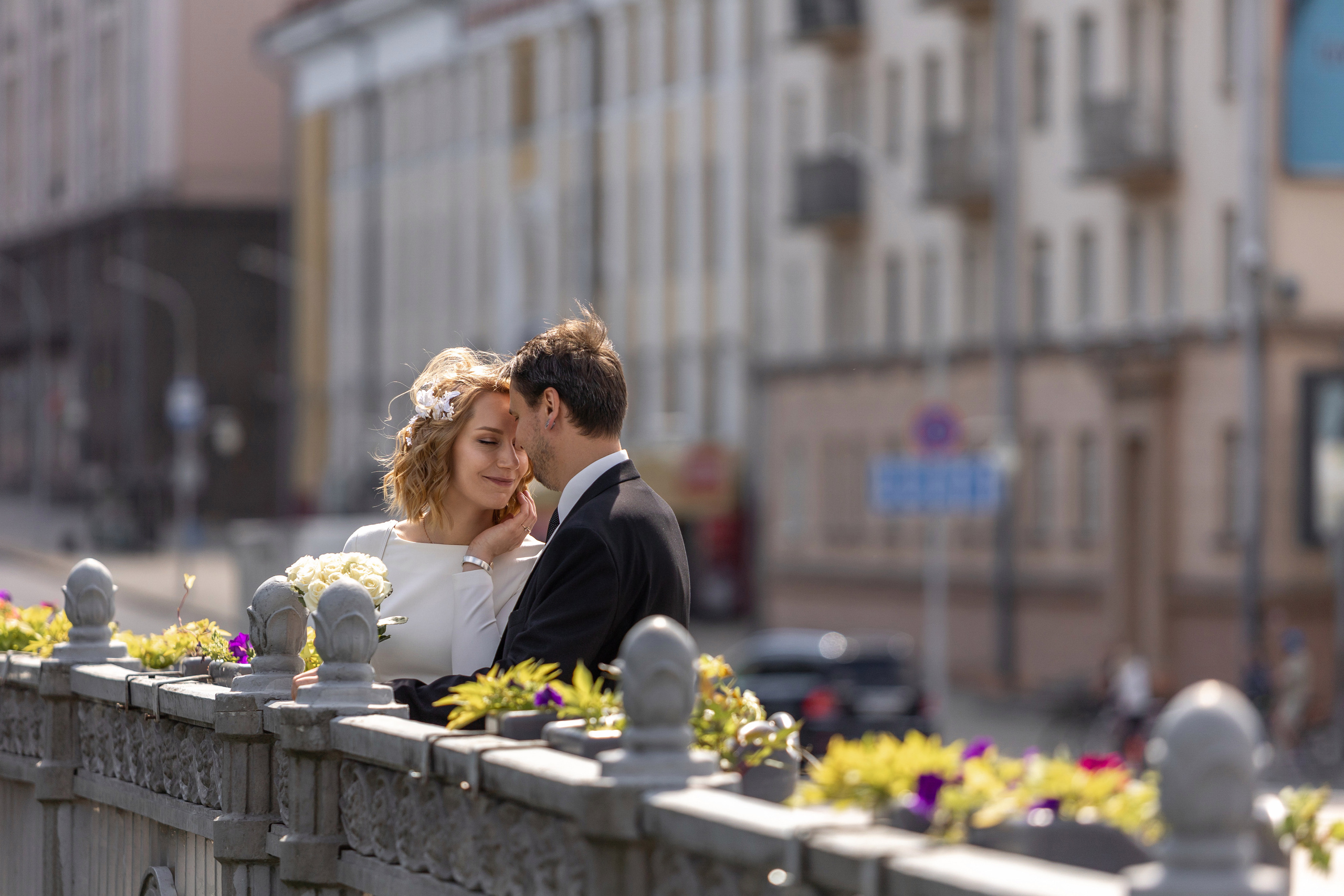 Свадебная прогулка Андрея и Ольги. Профессиональный интерьерный и репортажный фотограф Минск и РБ. Максим Орлов