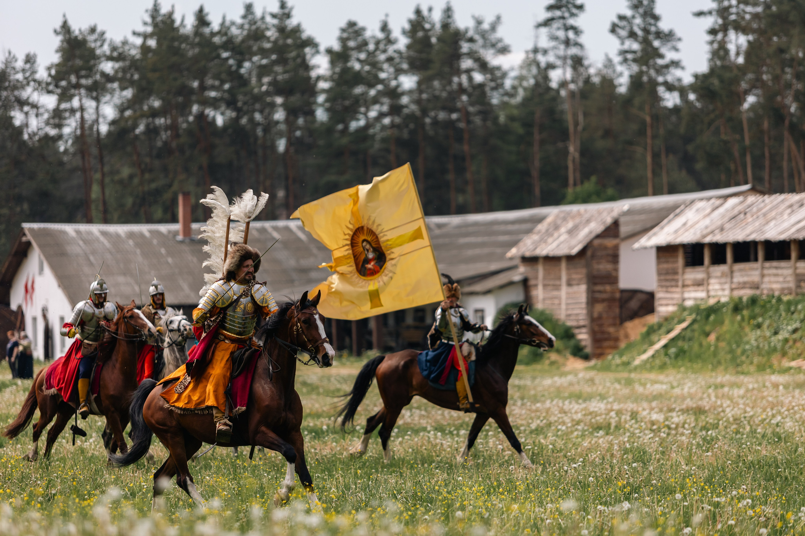 Золотая шпора. Маневры 17 века. Профессиональный интерьерный и репортажный фотограф Минск и РБ. Максим Орлов