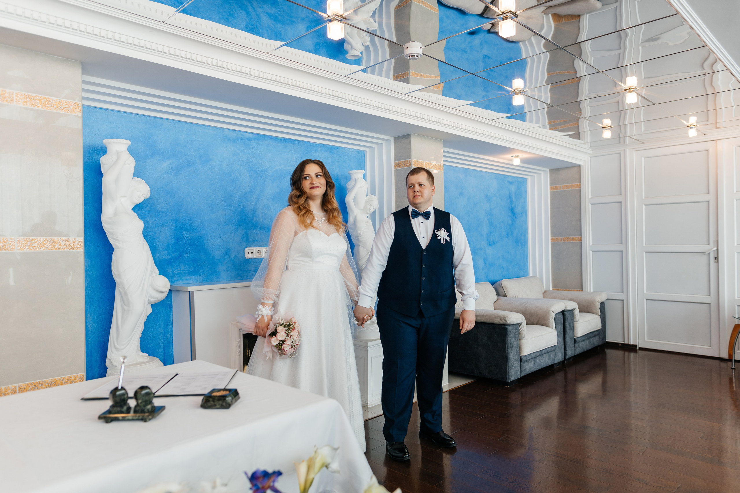 Свадебная фотосессия Рената и Натальи. Профессиональный интерьерный и репортажный фотограф Минск и РБ. Максим Орлов