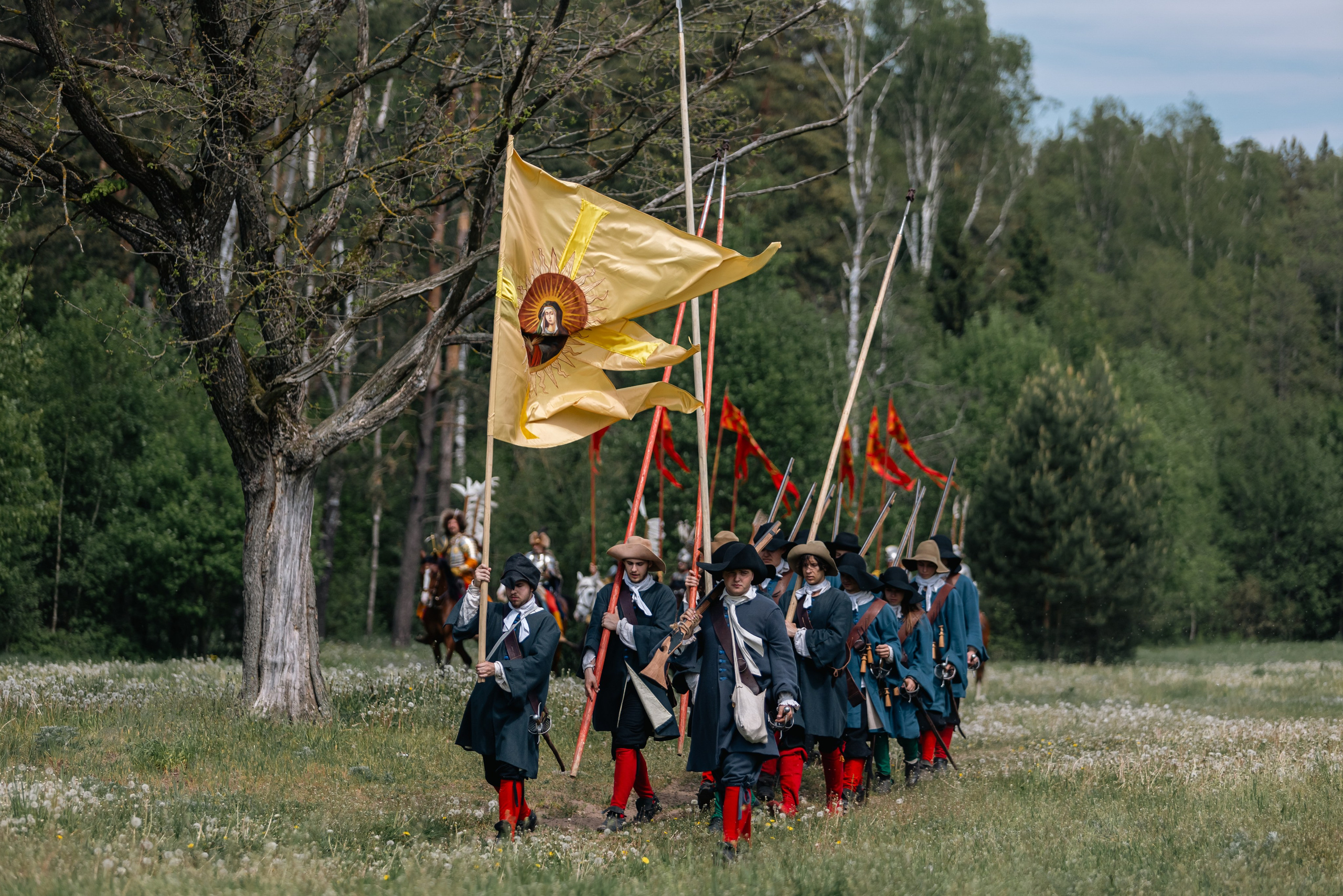 Золотая шпора. Маневры 17 века. Профессиональный интерьерный и репортажный фотограф Минск и РБ. Максим Орлов