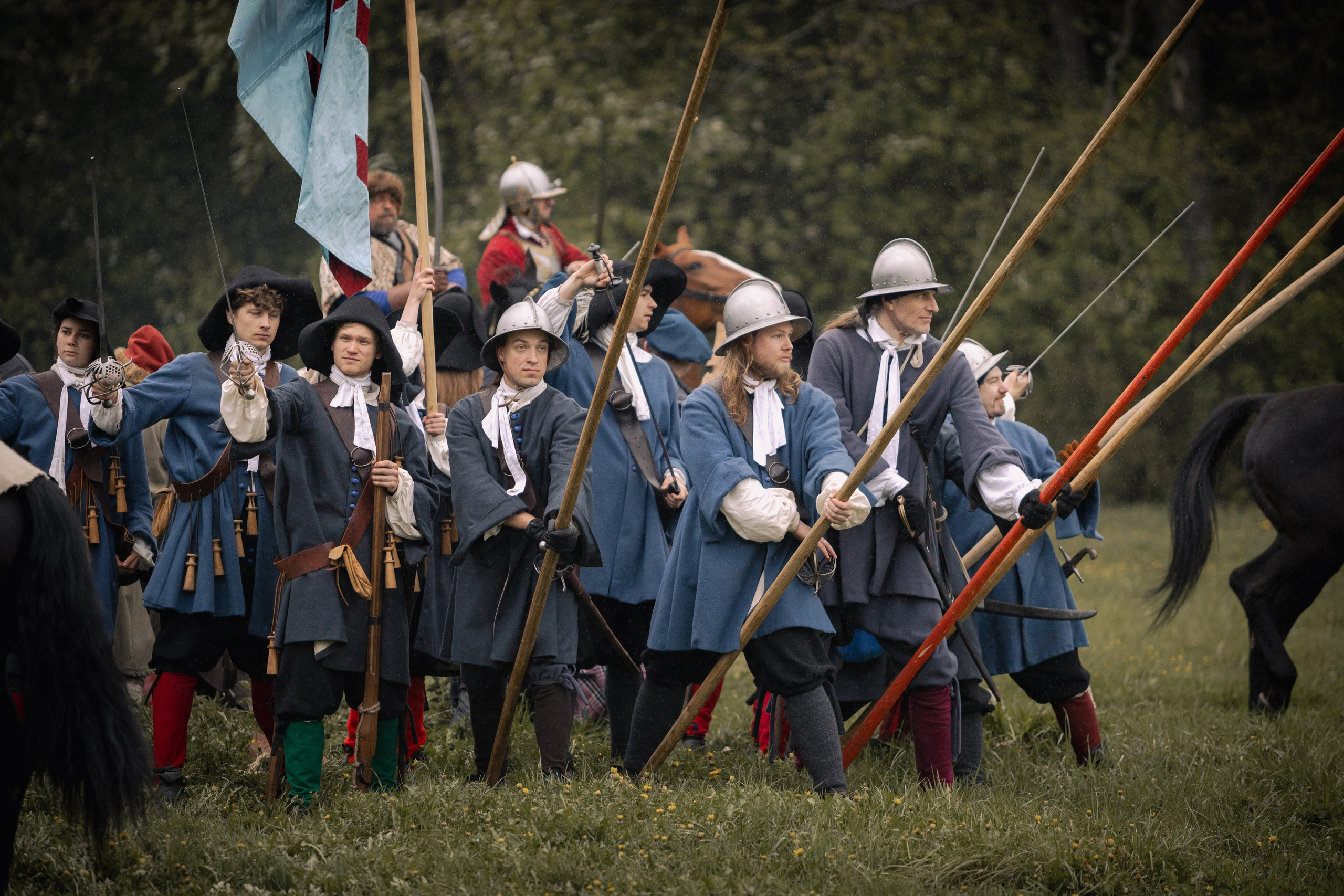 Золотая шпора. Огнем и мечем. День третий. Бой на поле. Профессиональный интерьерный и репортажный фотограф Минск и РБ. Максим Орлов