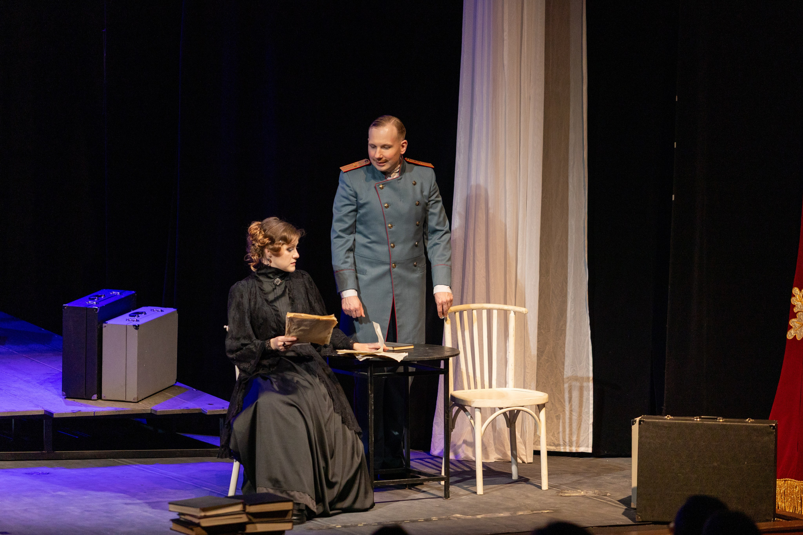 Театр белорусской армии «Три сестры». Профессиональный интерьерный и репортажный фотограф Минск и РБ. Максим Орлов