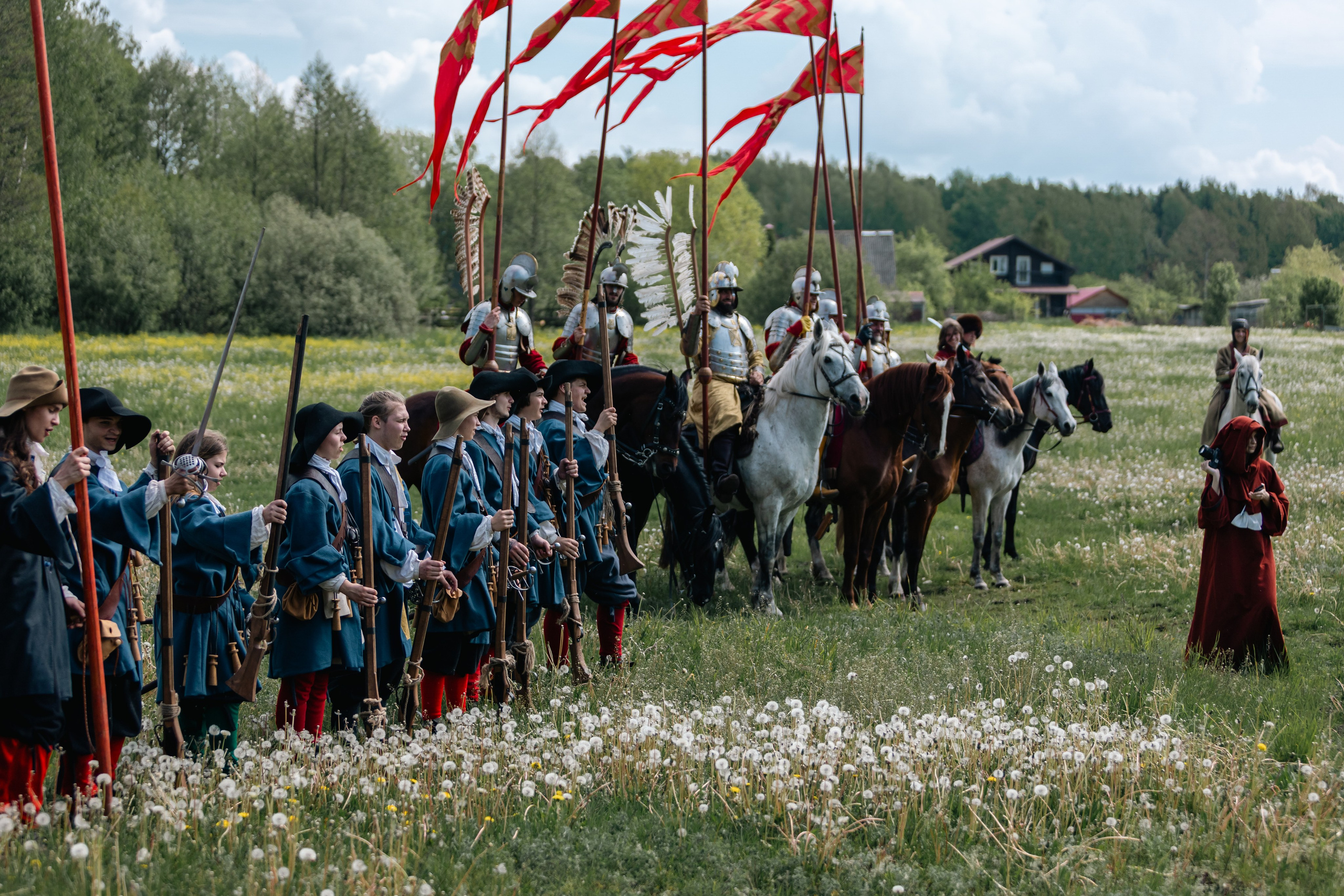 Золотая шпора. Маневры 17 века. Профессиональный интерьерный и репортажный фотограф Минск и РБ. Максим Орлов