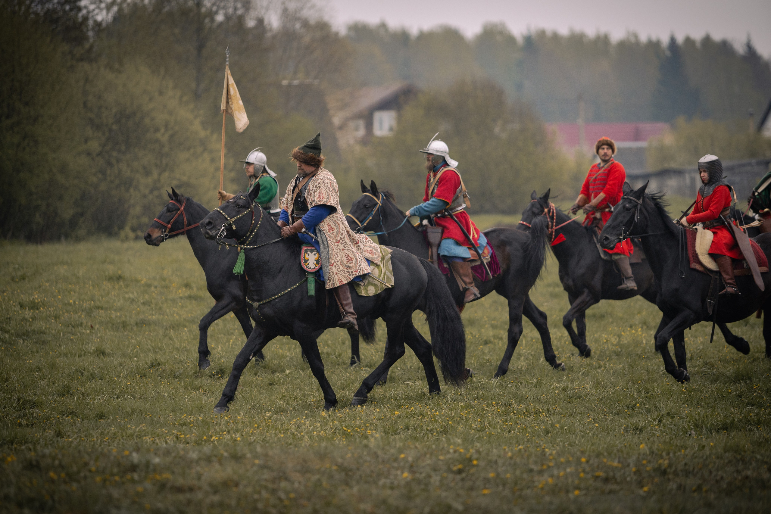 Золотая шпора. Огнем и мечем. День третий. Бой на поле. Профессиональный интерьерный и репортажный фотограф Минск и РБ. Максим Орлов
