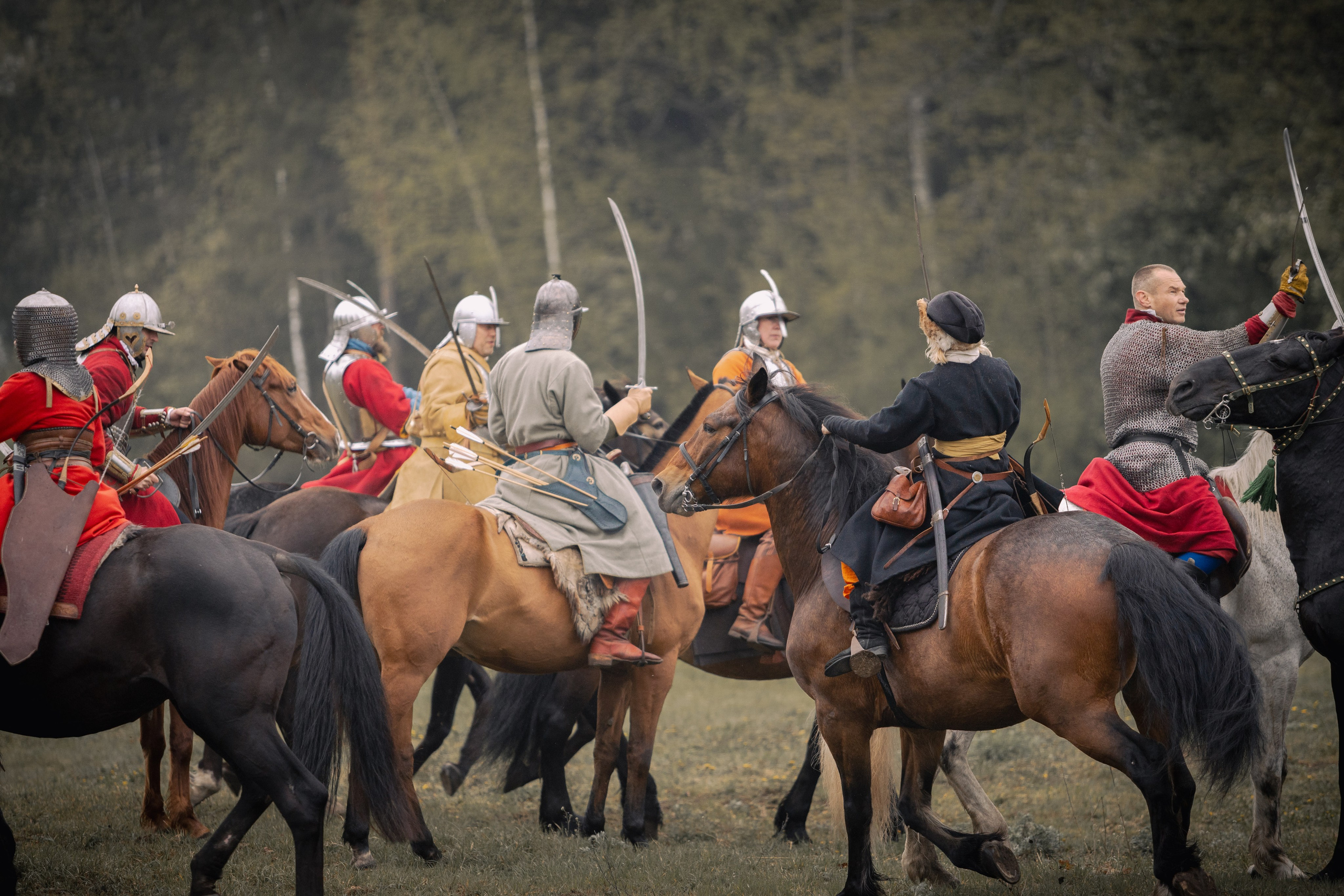 Золотая шпора. Огнем и мечем. День третий. Бой на поле. Профессиональный интерьерный и репортажный фотограф Минск и РБ. Максим Орлов