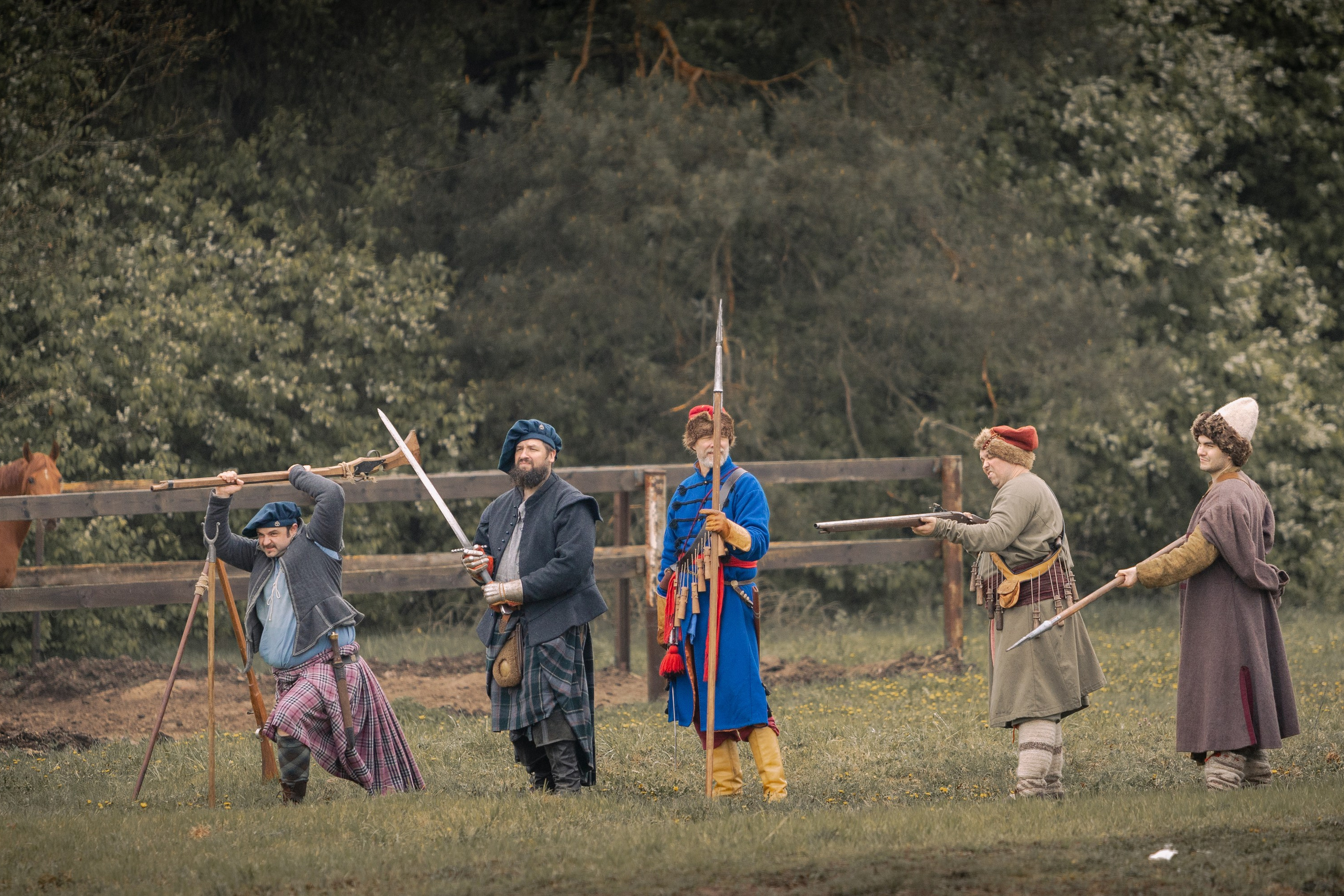 Золотая шпора. Огнем и мечем. День третий. Бой на поле. Профессиональный интерьерный и репортажный фотограф Минск и РБ. Максим Орлов