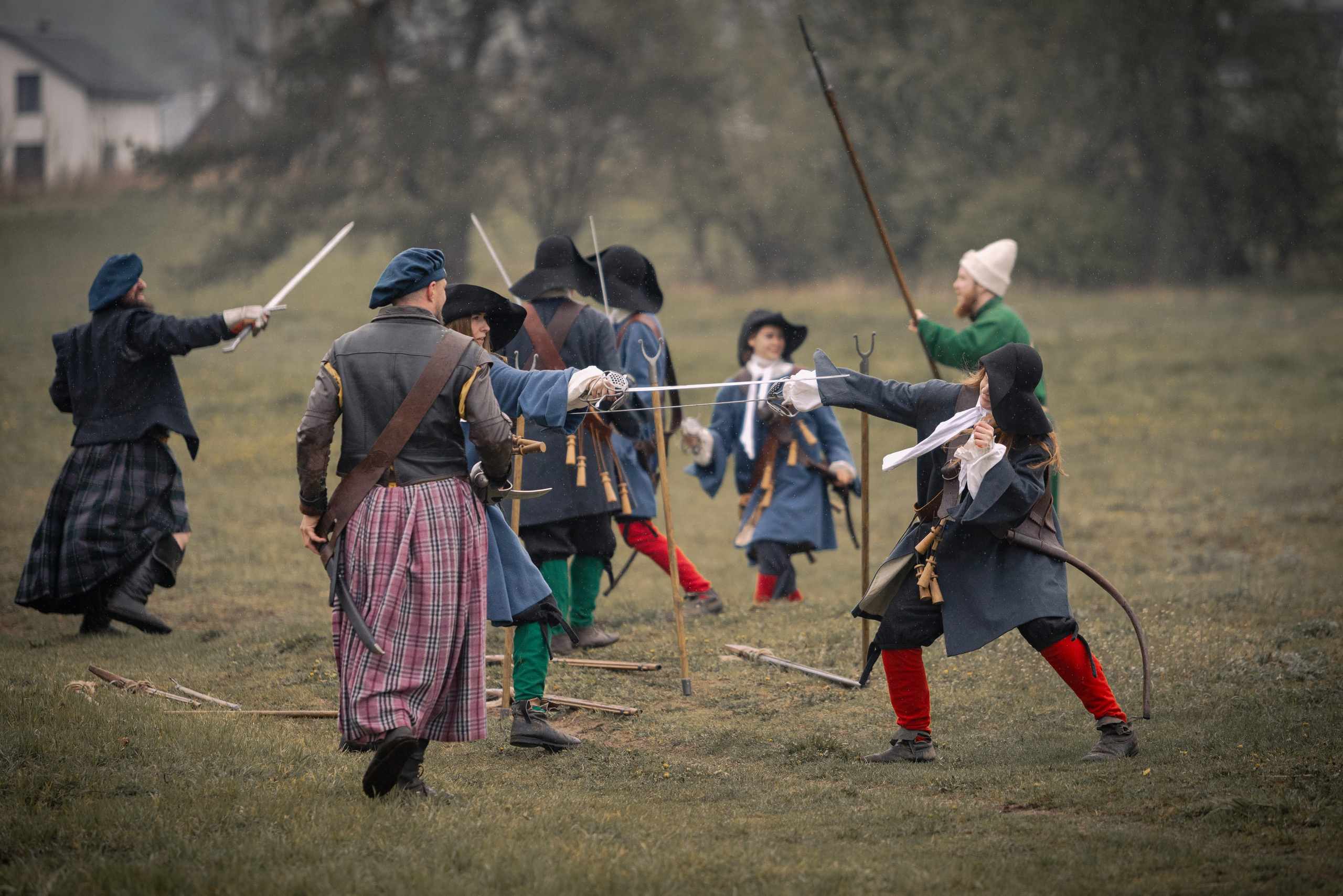 Золотая шпора. Огнем и мечем. День третий. Бой на поле. Профессиональный интерьерный и репортажный фотограф Минск и РБ. Максим Орлов