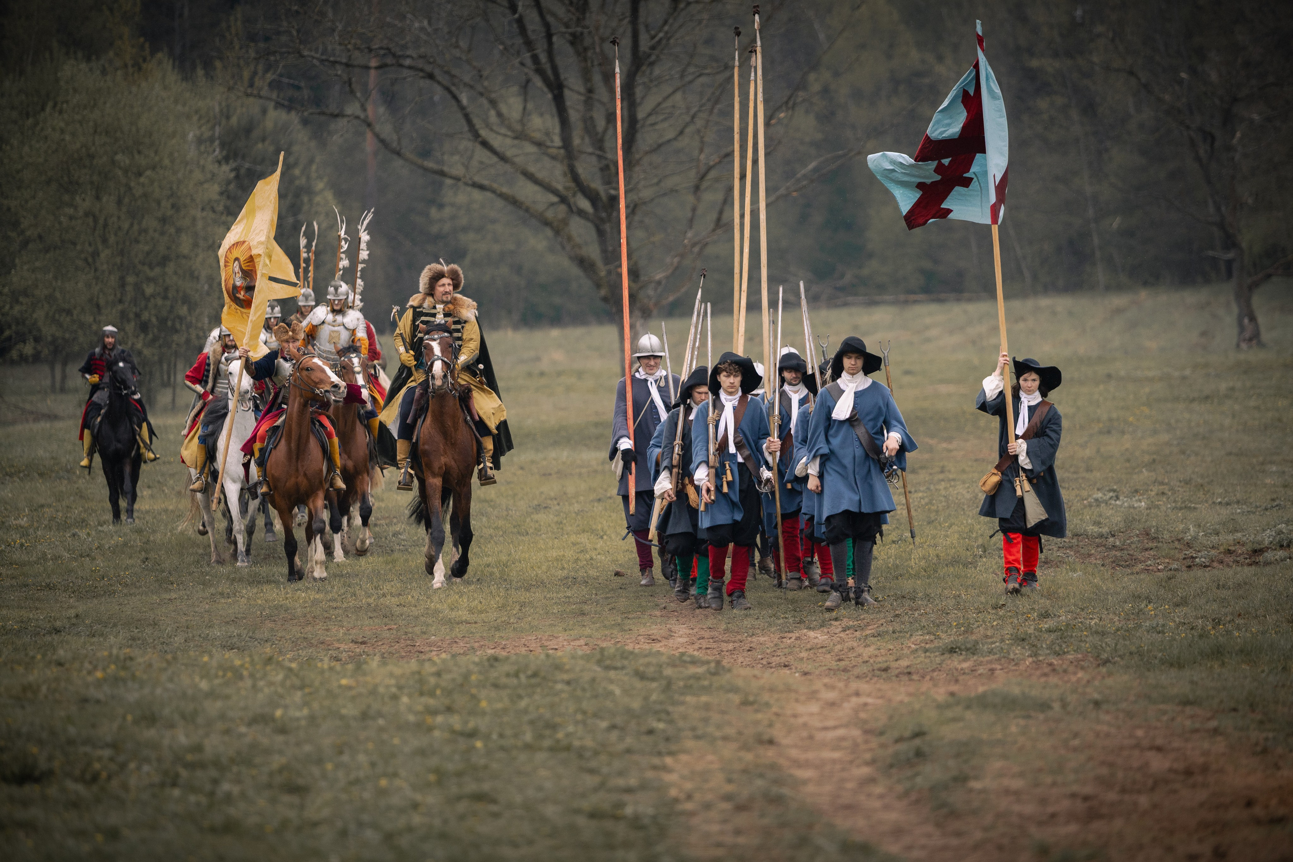 Золотая шпора. Огнем и мечем. День третий. Бой на поле. Профессиональный интерьерный и репортажный фотограф Минск и РБ. Максим Орлов