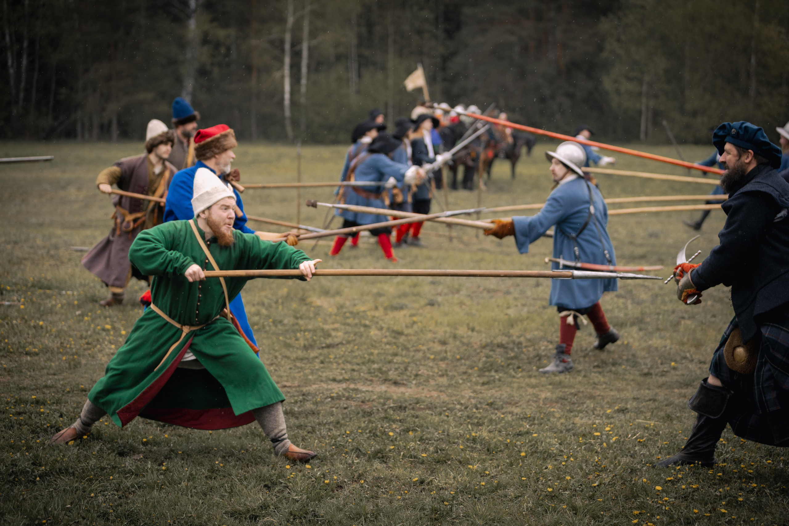 Золотая шпора. Огнем и мечем. День третий. Бой на поле. Профессиональный интерьерный и репортажный фотограф Минск и РБ. Максим Орлов