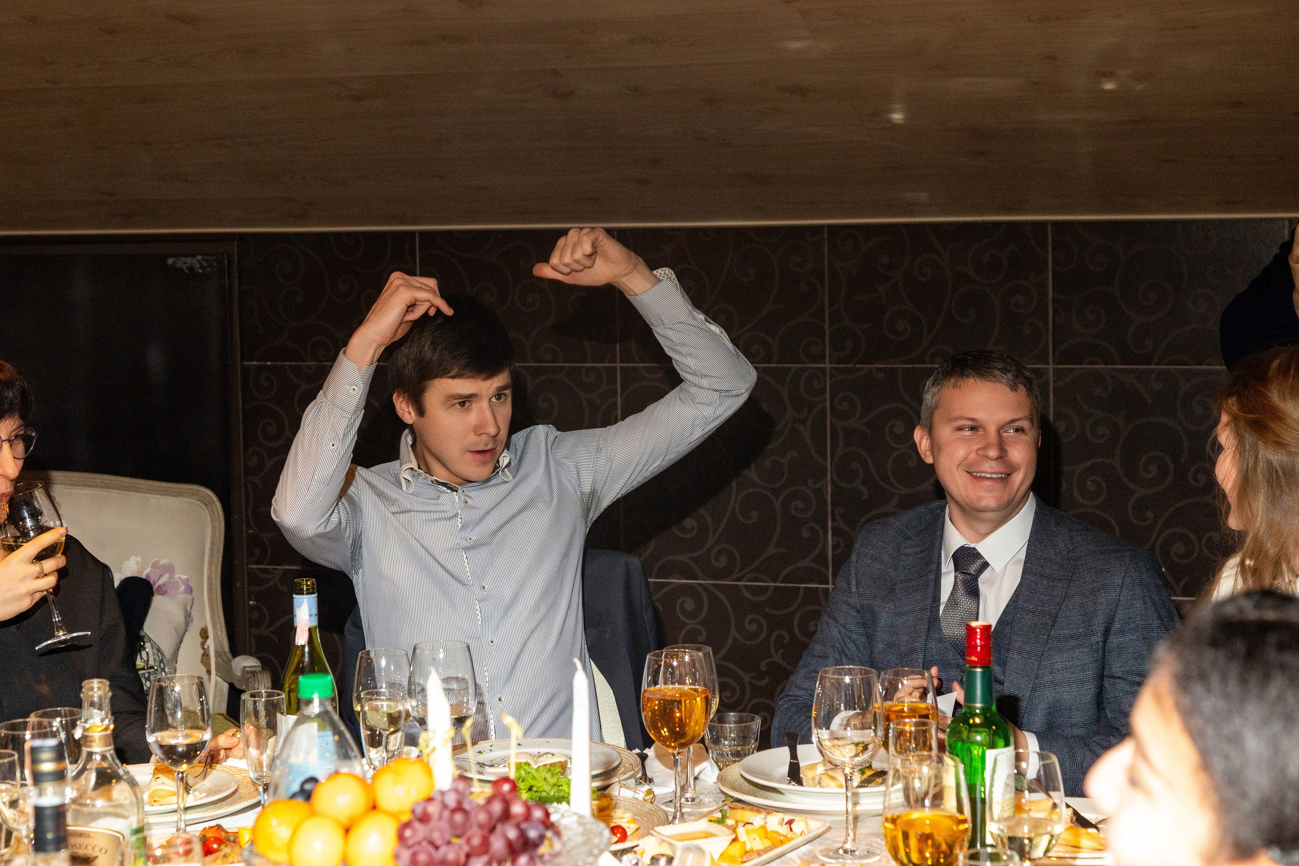 Новогодний корпоратив. Профессиональный интерьерный и репортажный фотограф Минск и РБ. Максим Орлов