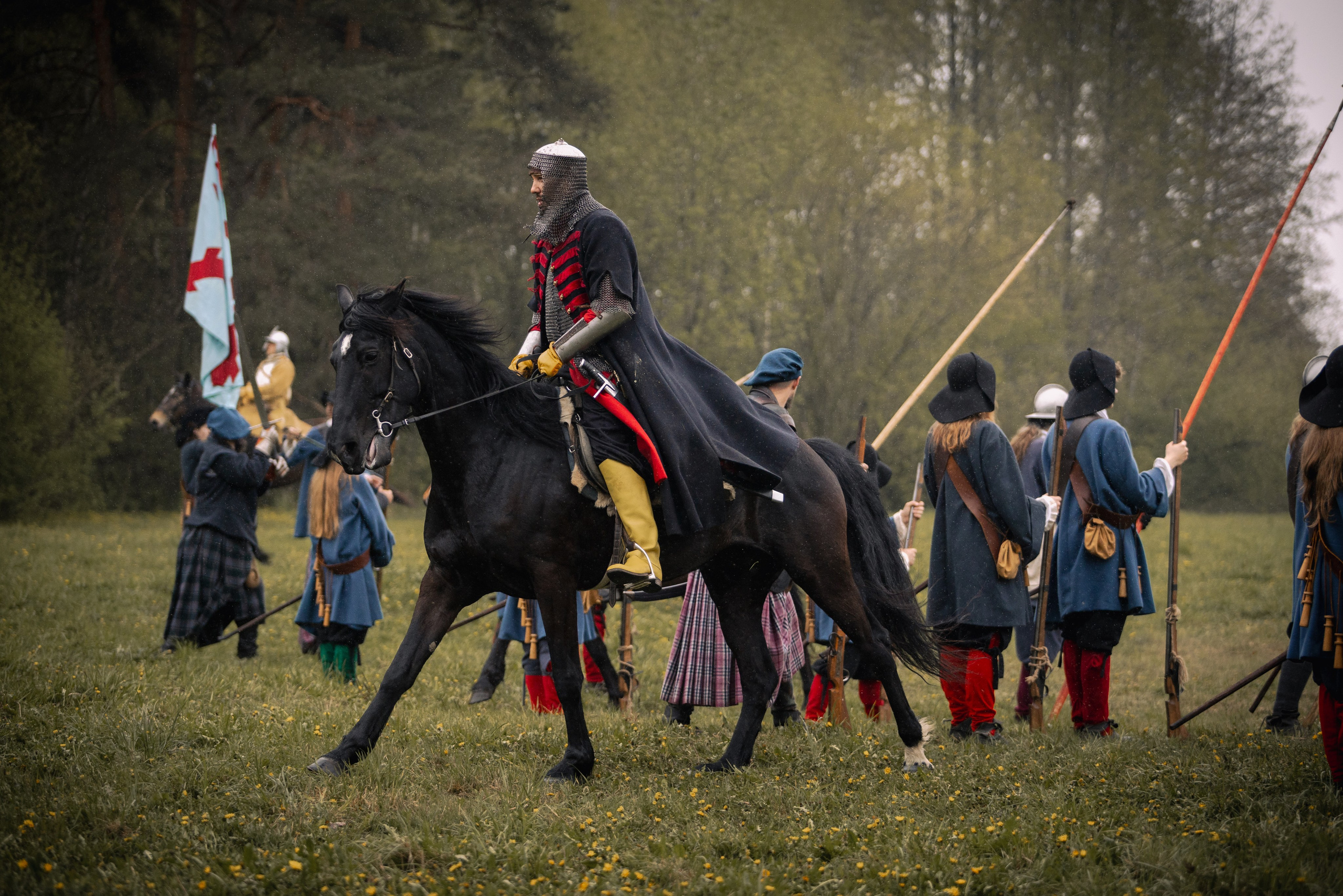 Золотая шпора. Огнем и мечем. День третий. Бой на поле. Профессиональный интерьерный и репортажный фотограф Минск и РБ. Максим Орлов