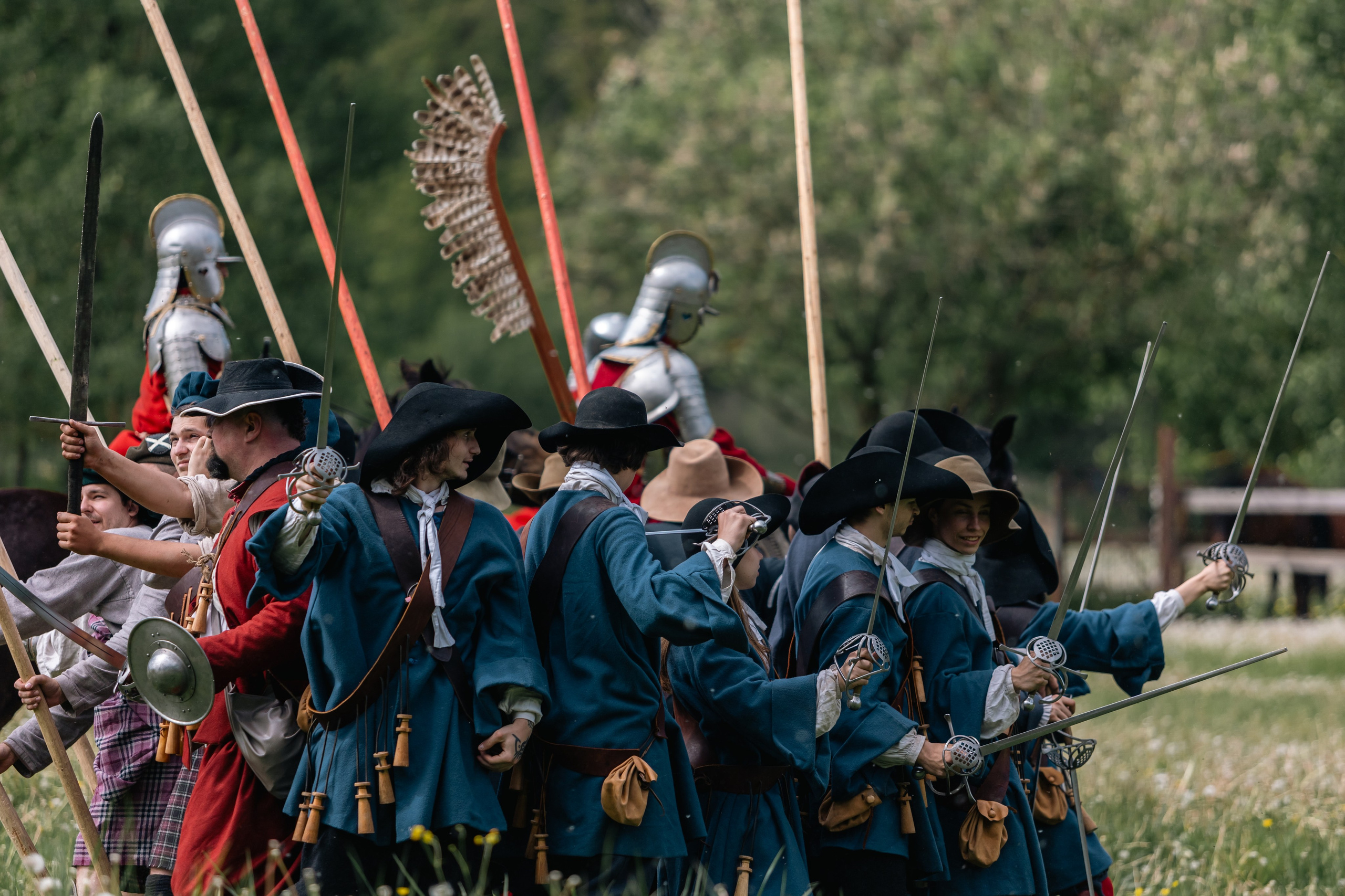 Золотая шпора. Маневры 17 века. Профессиональный интерьерный и репортажный фотограф Минск и РБ. Максим Орлов