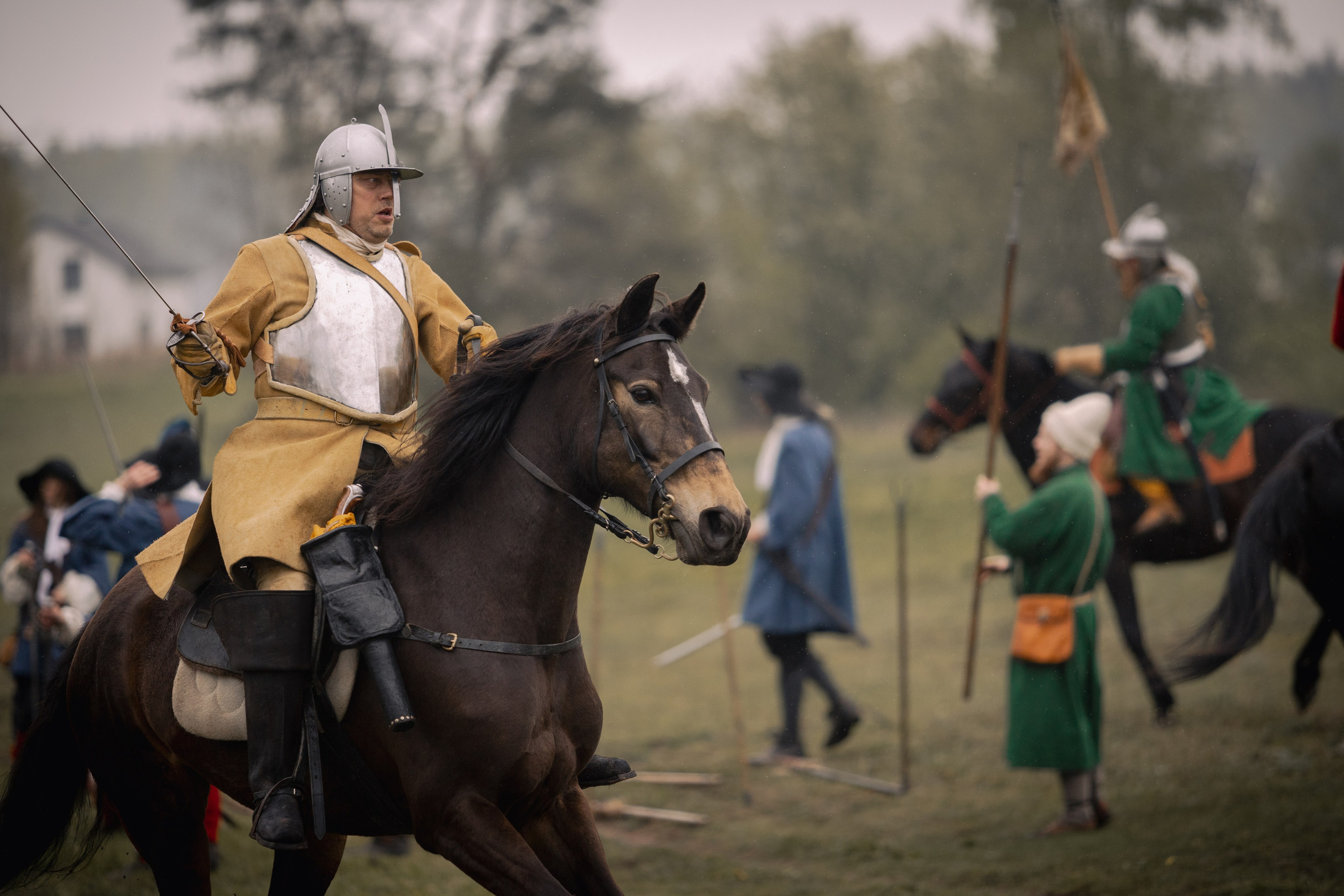 Золотая шпора. Огнем и мечем. День третий. Бой на поле. Профессиональный интерьерный и репортажный фотограф Минск и РБ. Максим Орлов