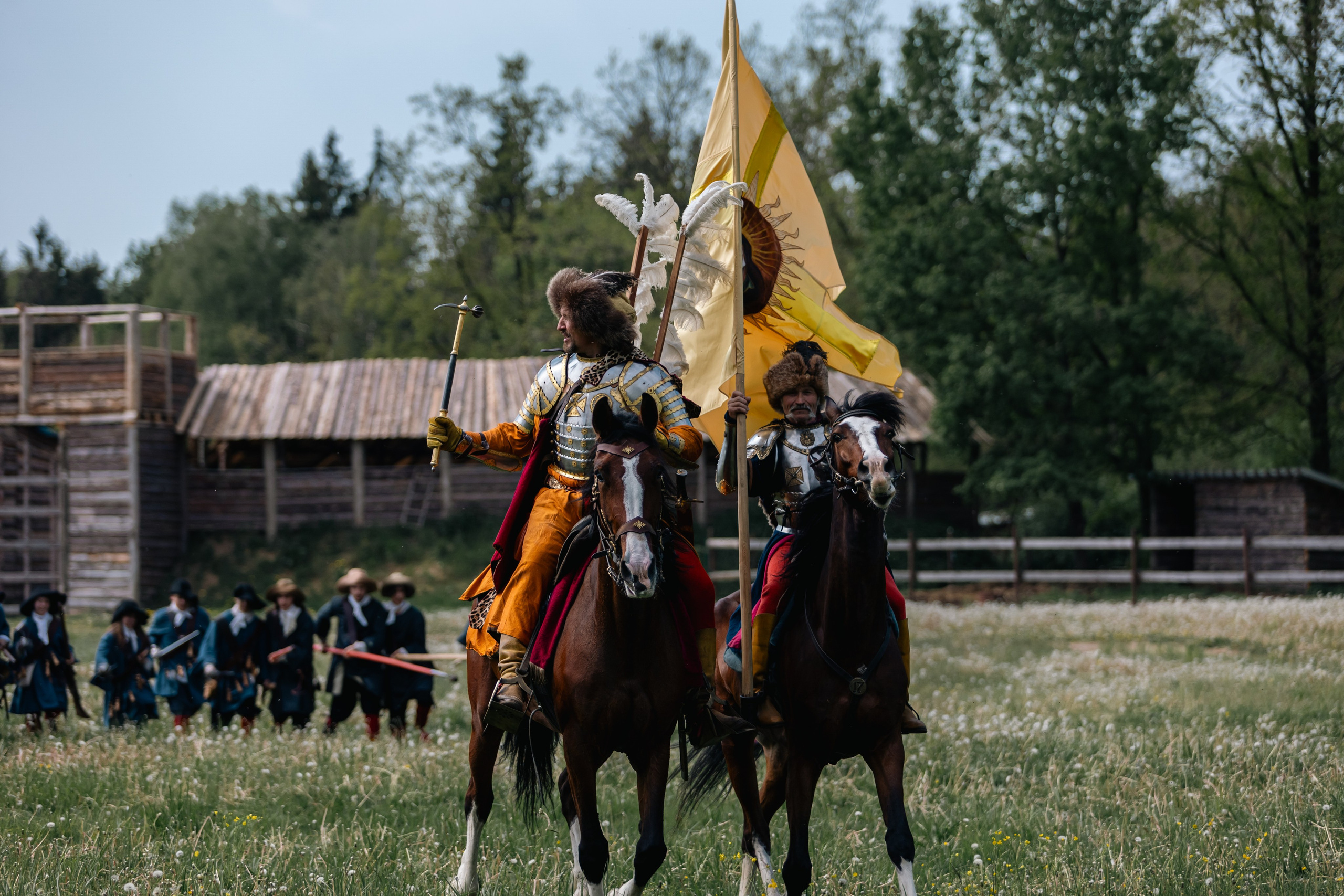 Золотая шпора. Маневры 17 века. Профессиональный интерьерный и репортажный фотограф Минск и РБ. Максим Орлов