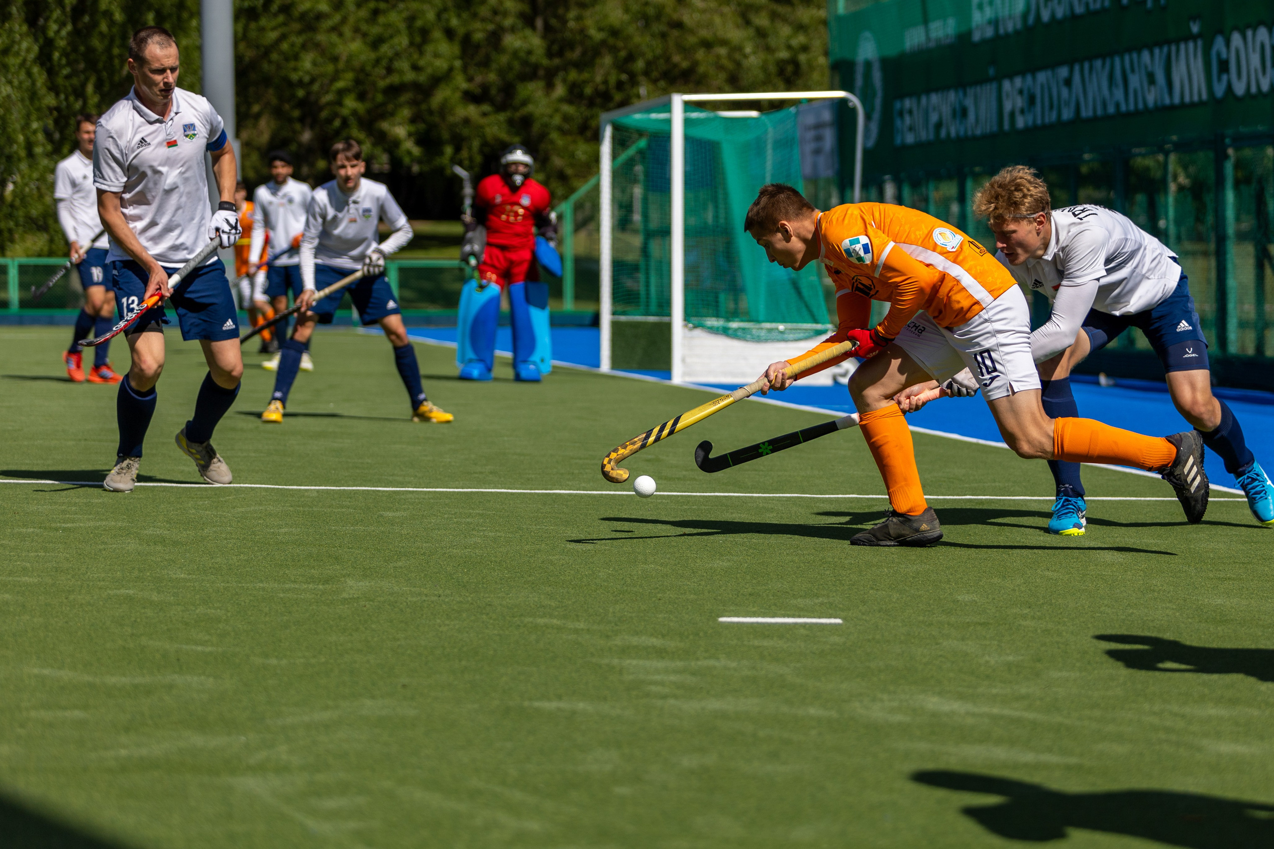 Хоккей на траве. ХК Минск — СК Строитель 12.05.2024. Профессиональный интерьерный и репортажный фотограф Минск и РБ. Максим Орлов