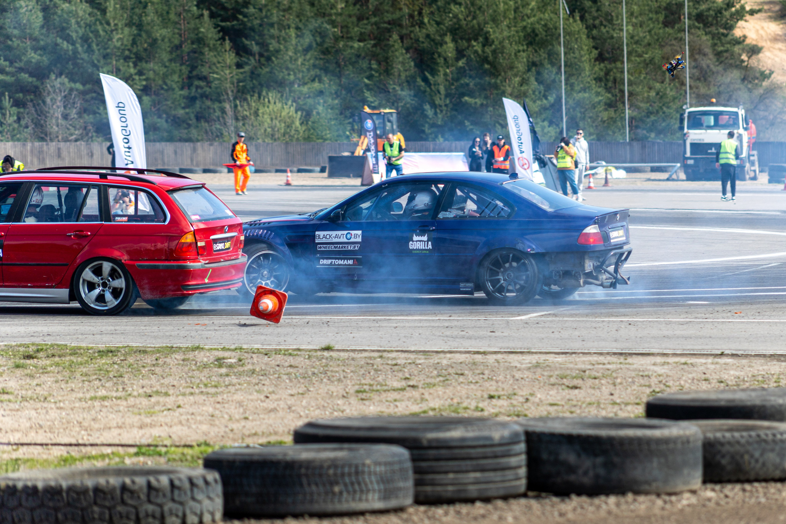Дрифт в Стайках. Профессиональный интерьерный и репортажный фотограф Минск и РБ. Максим Орлов
