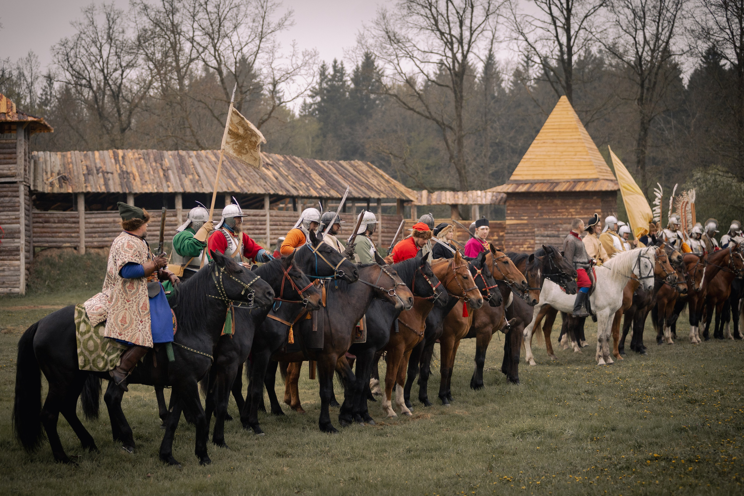 Золотая шпора. Огнем и мечем. День третий. Бой на поле. Профессиональный интерьерный и репортажный фотограф Минск и РБ. Максим Орлов