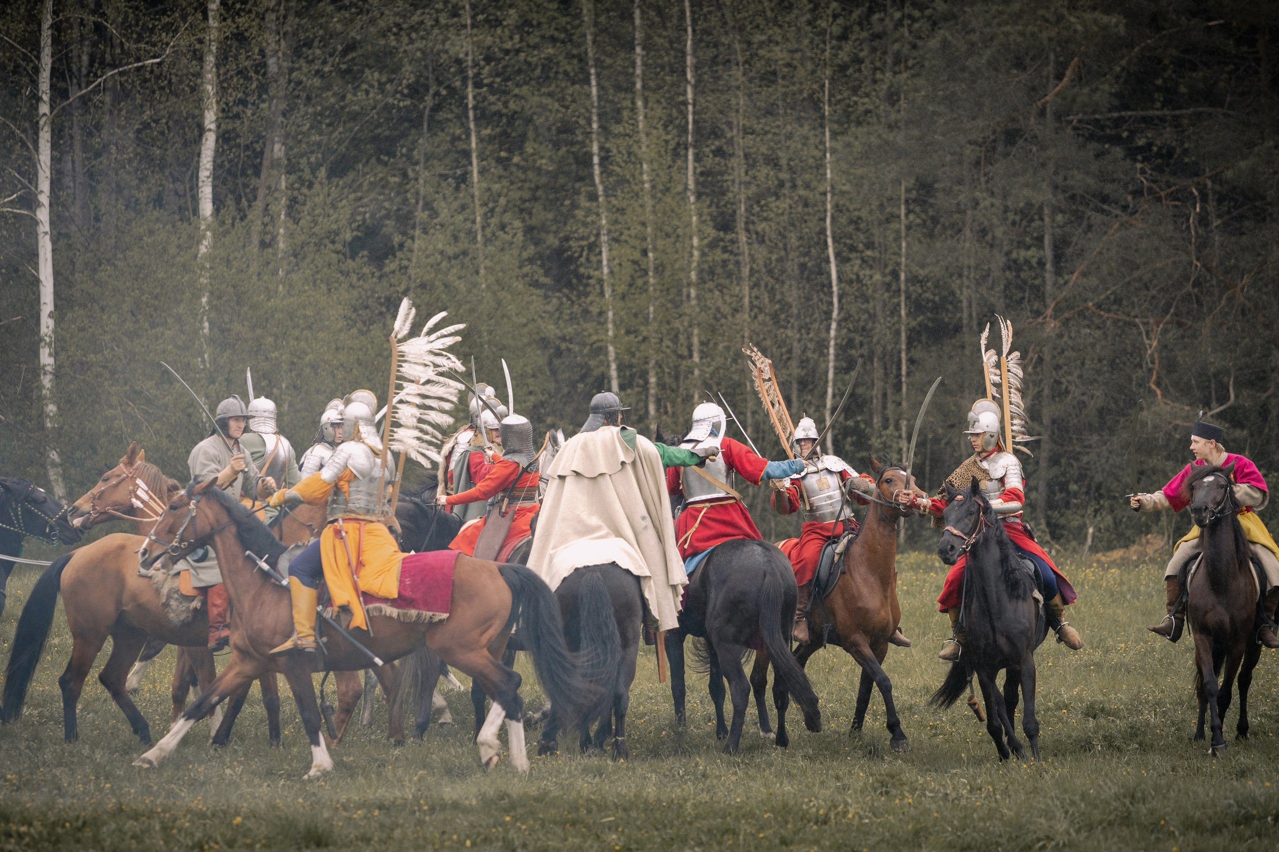 Золотая шпора. Огнем и мечем. День третий. Бой на поле. Профессиональный интерьерный и репортажный фотограф Минск и РБ. Максим Орлов