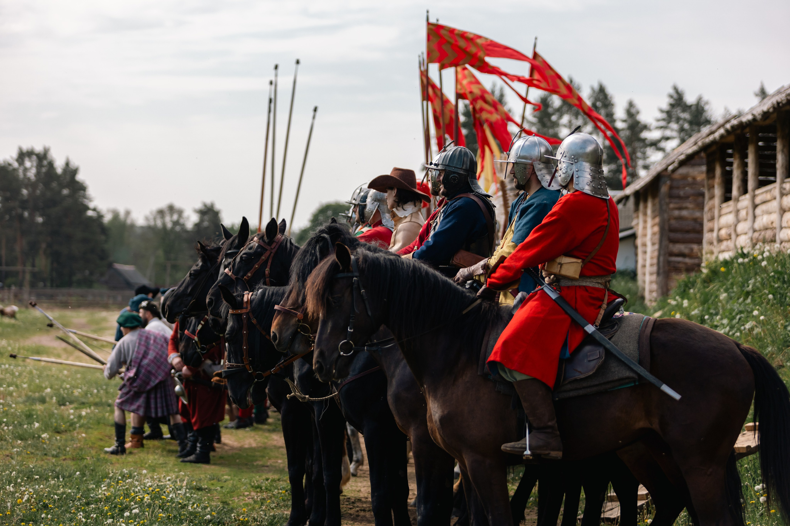 Золотая шпора. Маневры 17 века. Профессиональный интерьерный и репортажный фотограф Минск и РБ. Максим Орлов