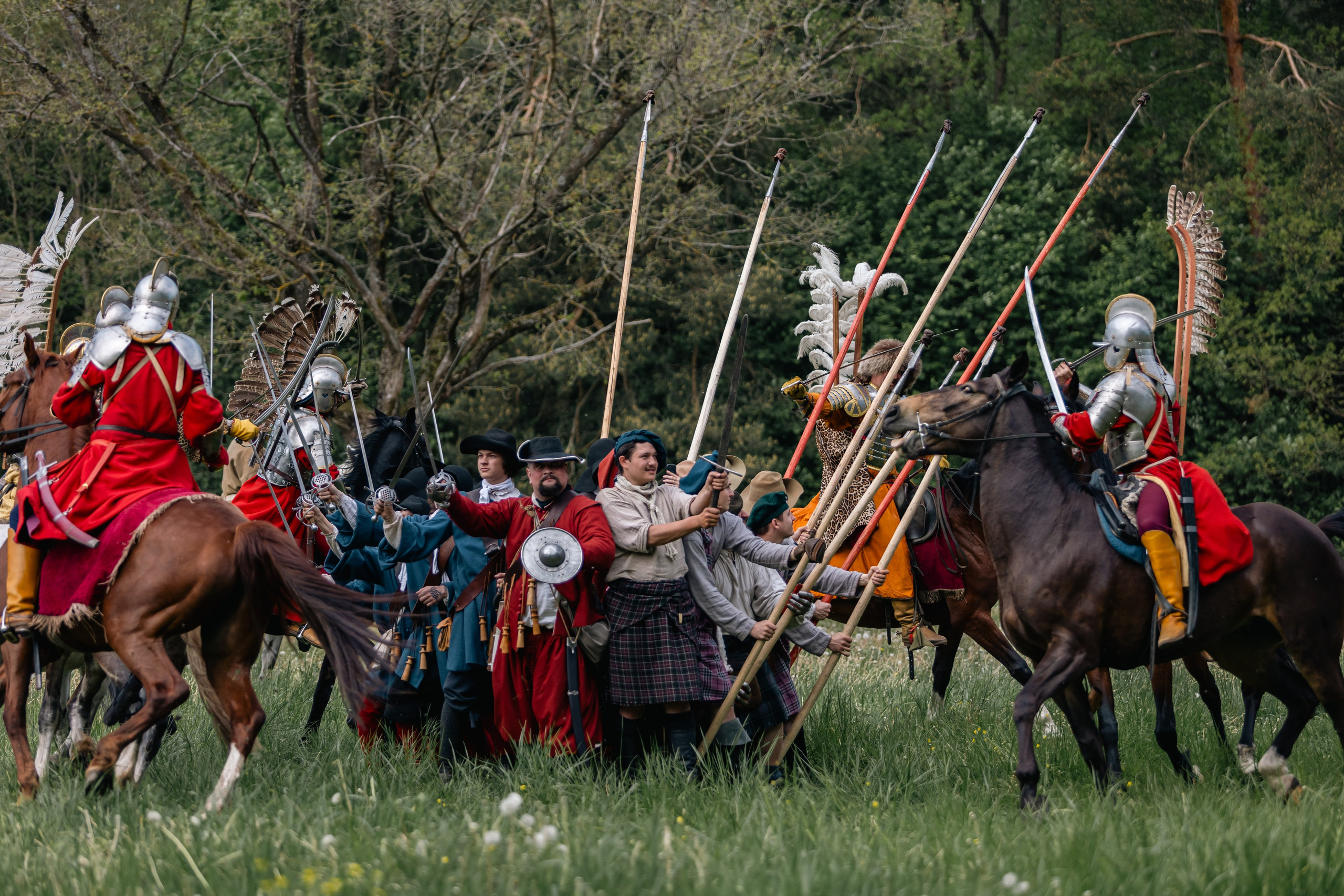 Золотая шпора. Маневры 17 века. Профессиональный интерьерный и репортажный фотограф Минск и РБ. Максим Орлов