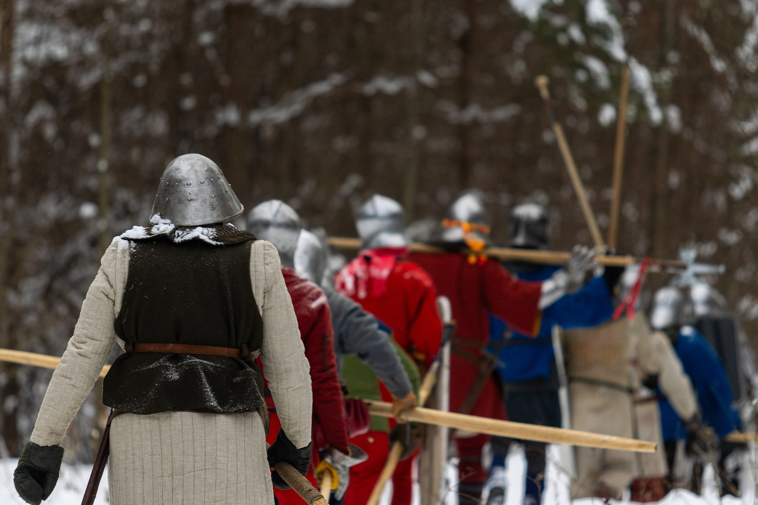 Зимние рыцарские маневры. Профессиональный интерьерный и репортажный фотограф Минск и РБ. Максим Орлов