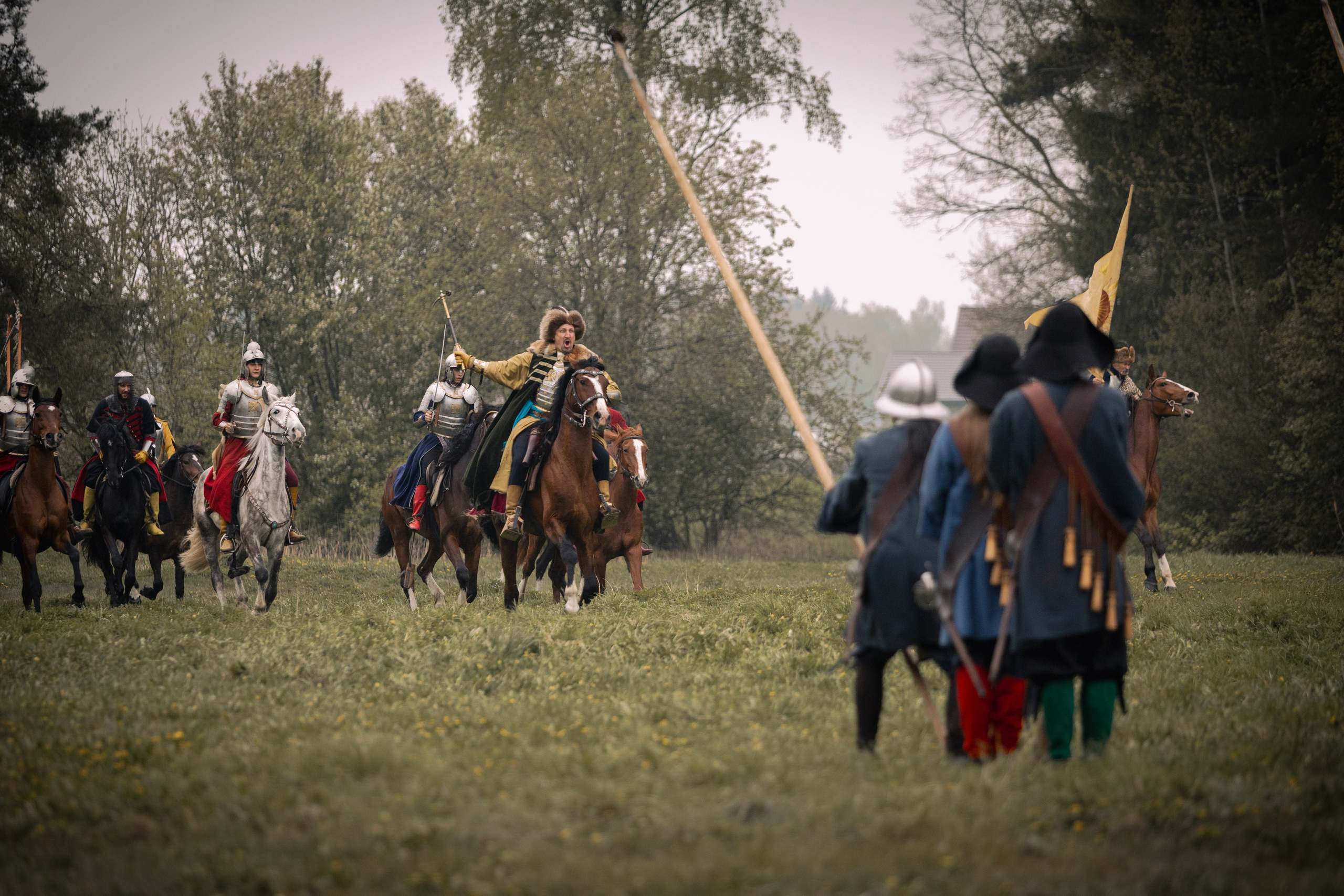 Золотая шпора. Огнем и мечем. День третий. Бой на поле. Профессиональный интерьерный и репортажный фотограф Минск и РБ. Максим Орлов