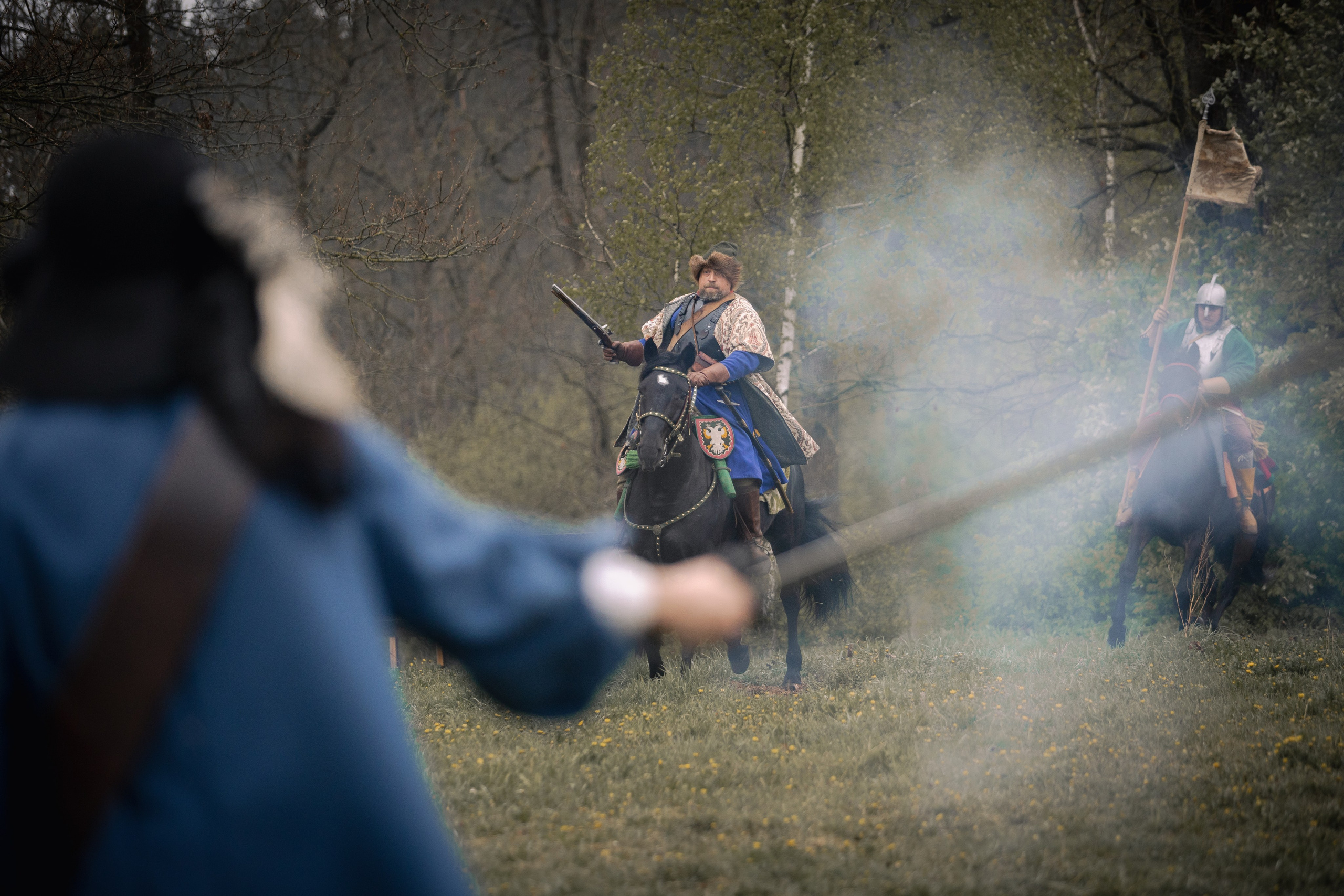 Золотая шпора. Огнем и мечем. День третий. Бой на поле. Профессиональный интерьерный и репортажный фотограф Минск и РБ. Максим Орлов