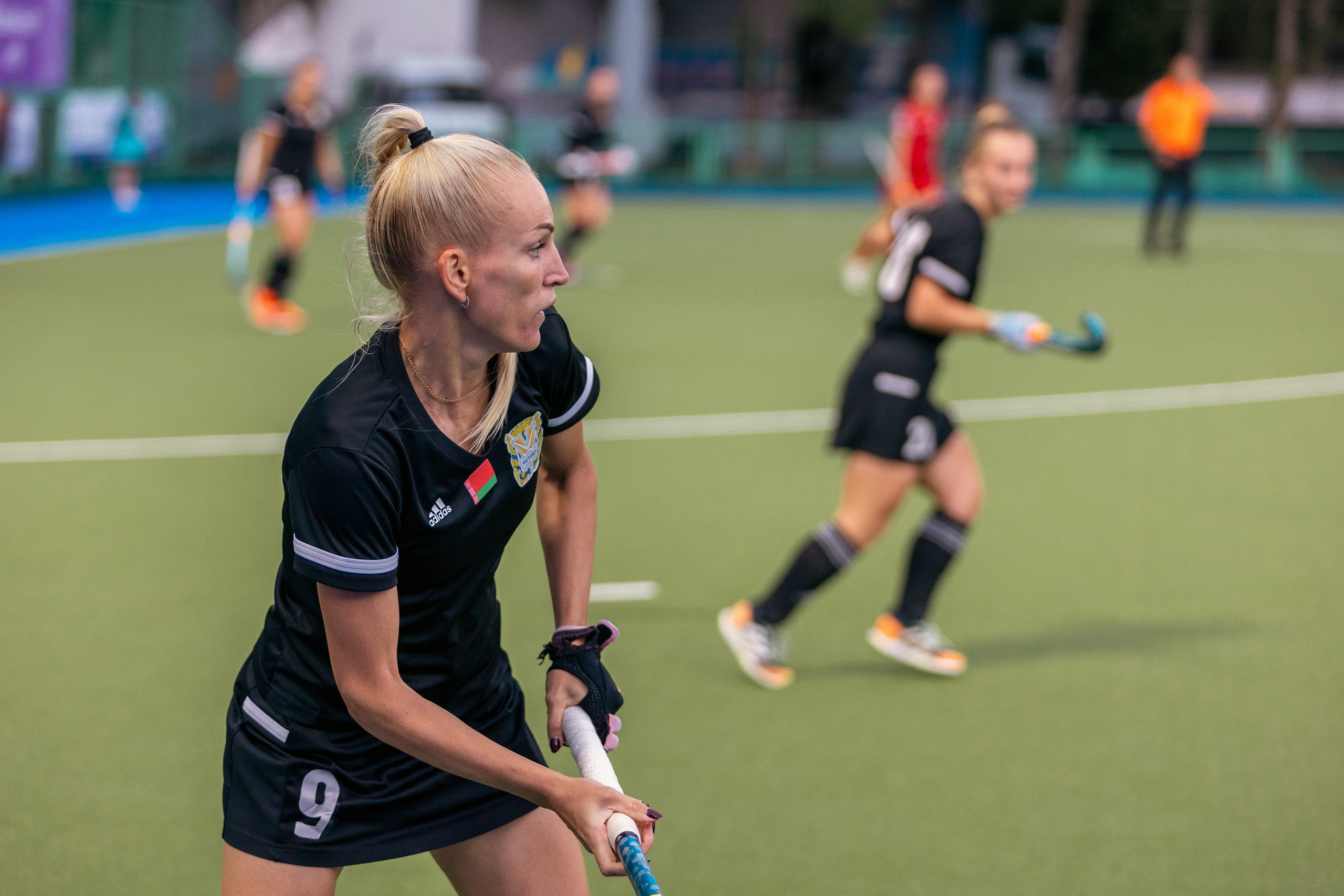 Хоккей на траве. Девушки. ХК Минск — ХК Виктория (Смолевичи) 10.06.2024. Профессиональный интерьерный и репортажный фотограф Минск и РБ. Максим Орлов