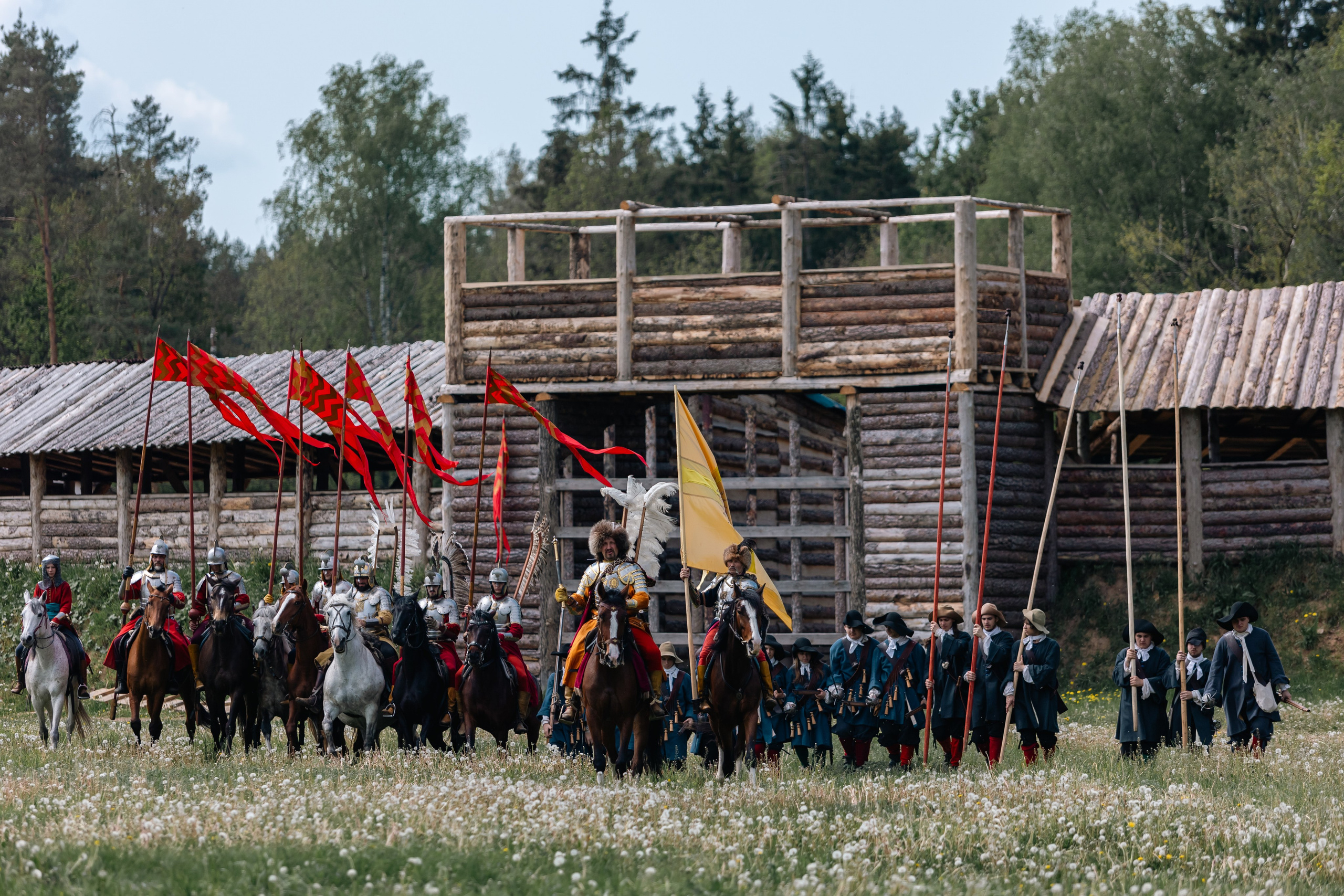 Золотая шпора. Маневры 17 века. Профессиональный интерьерный и репортажный фотограф Минск и РБ. Максим Орлов