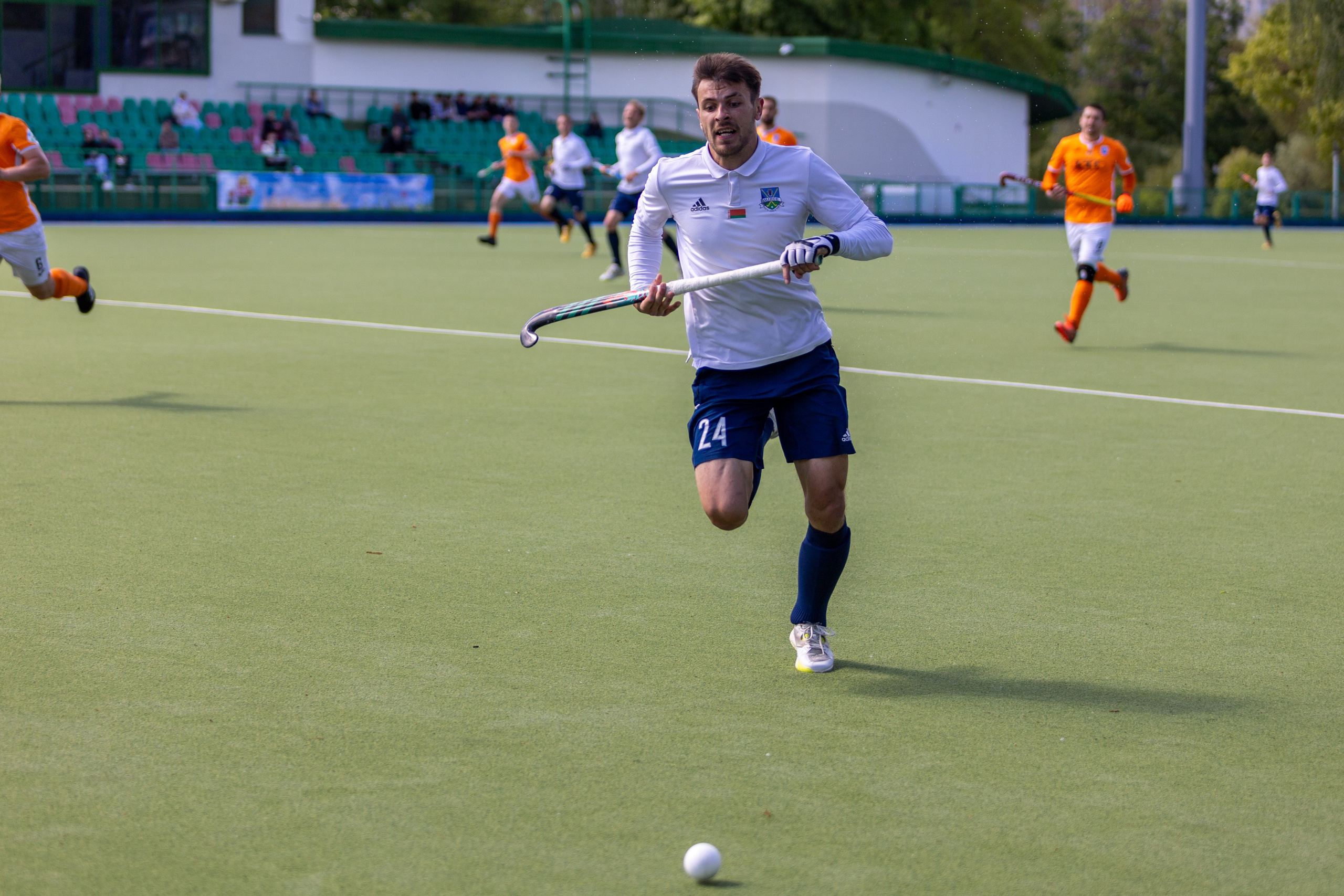 Хоккей на траве. ХК Минск — СК Строитель 12.05.2024. Профессиональный интерьерный и репортажный фотограф Минск и РБ. Максим Орлов
