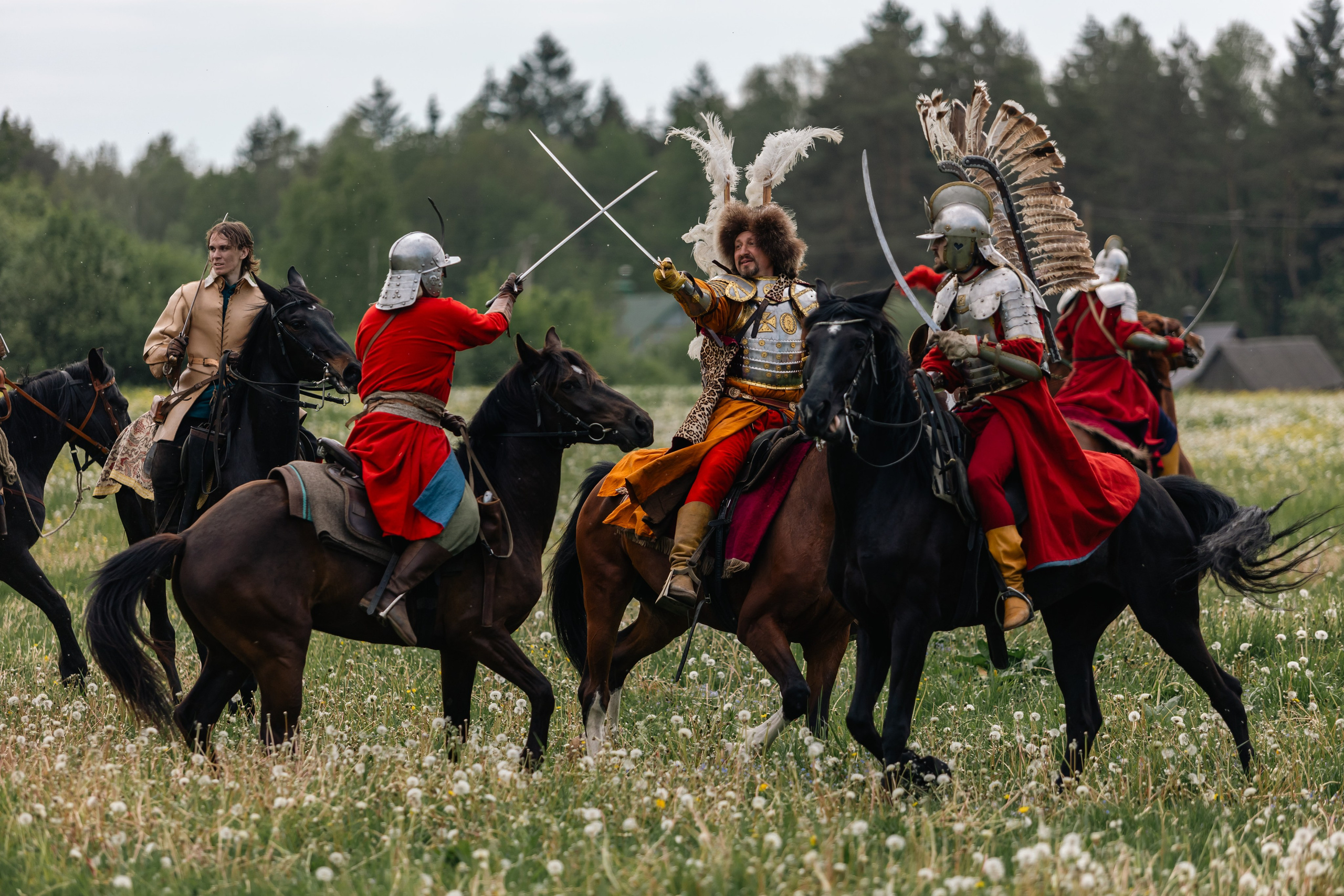 Золотая шпора. Маневры 17 века. Профессиональный интерьерный и репортажный фотограф Минск и РБ. Максим Орлов