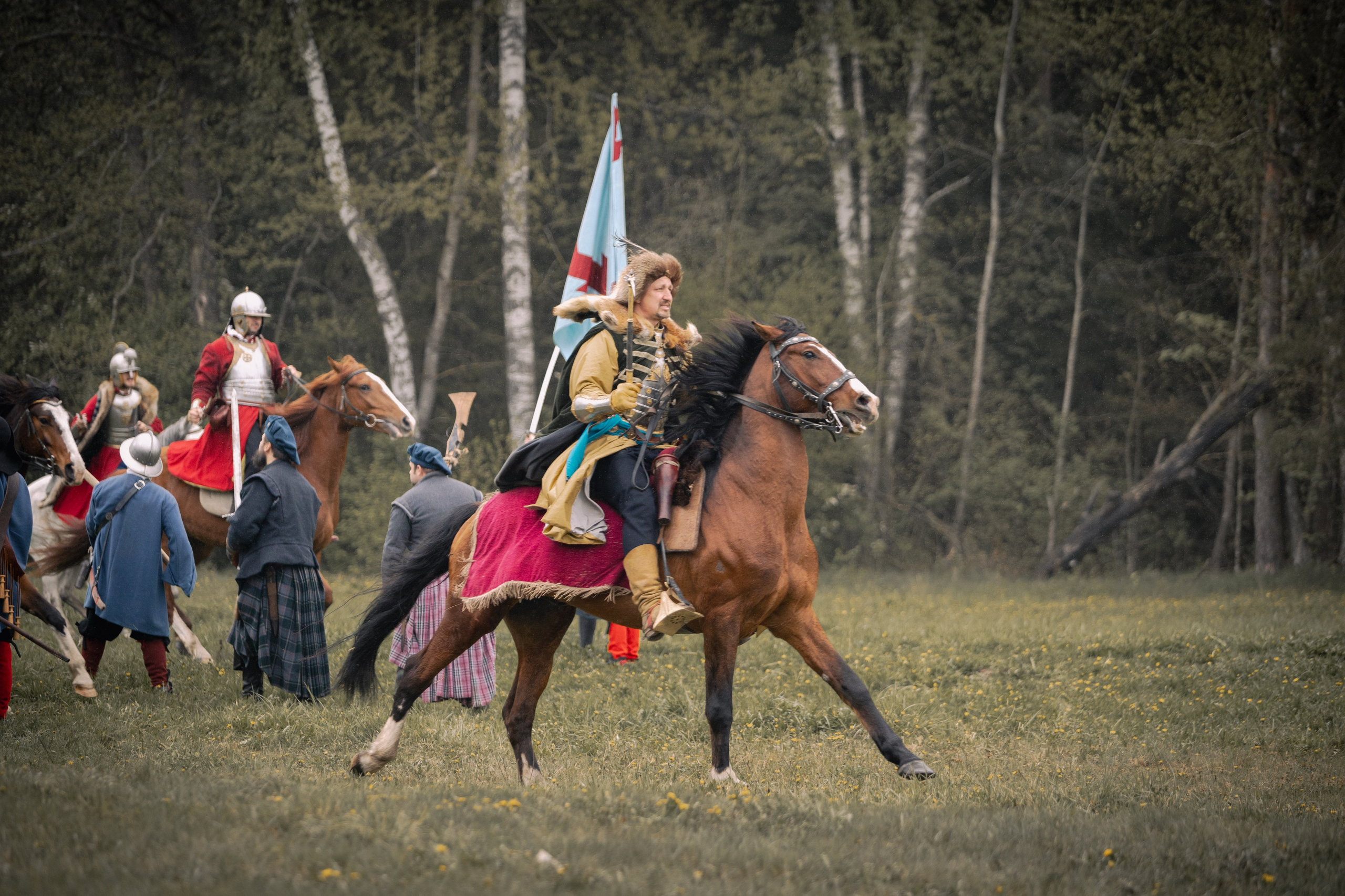 Золотая шпора. Огнем и мечем. День третий. Бой на поле. Профессиональный интерьерный и репортажный фотограф Минск и РБ. Максим Орлов