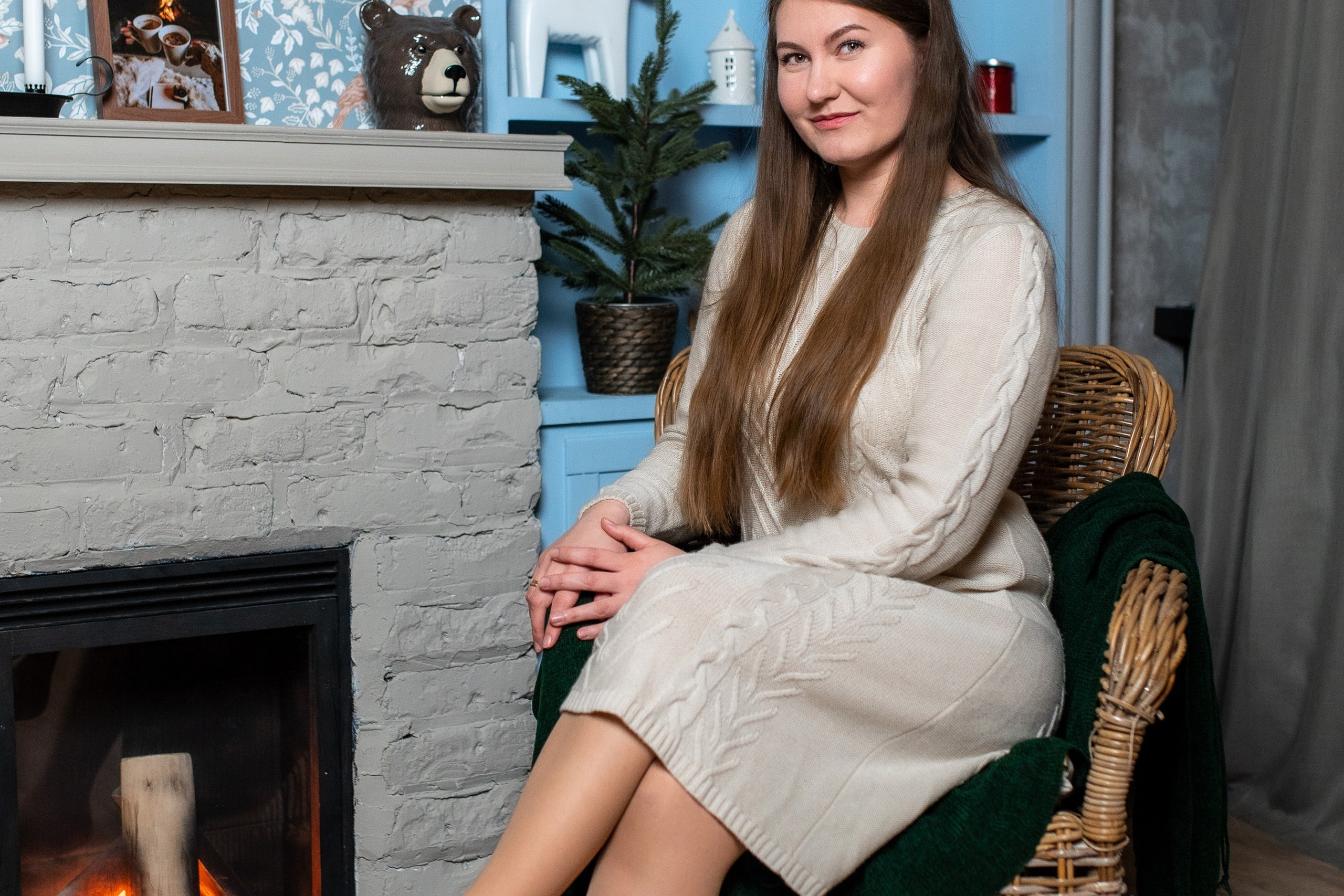 Саша и Оля (новогодняя). Профессиональный интерьерный и репортажный фотограф Минск и РБ. Максим Орлов