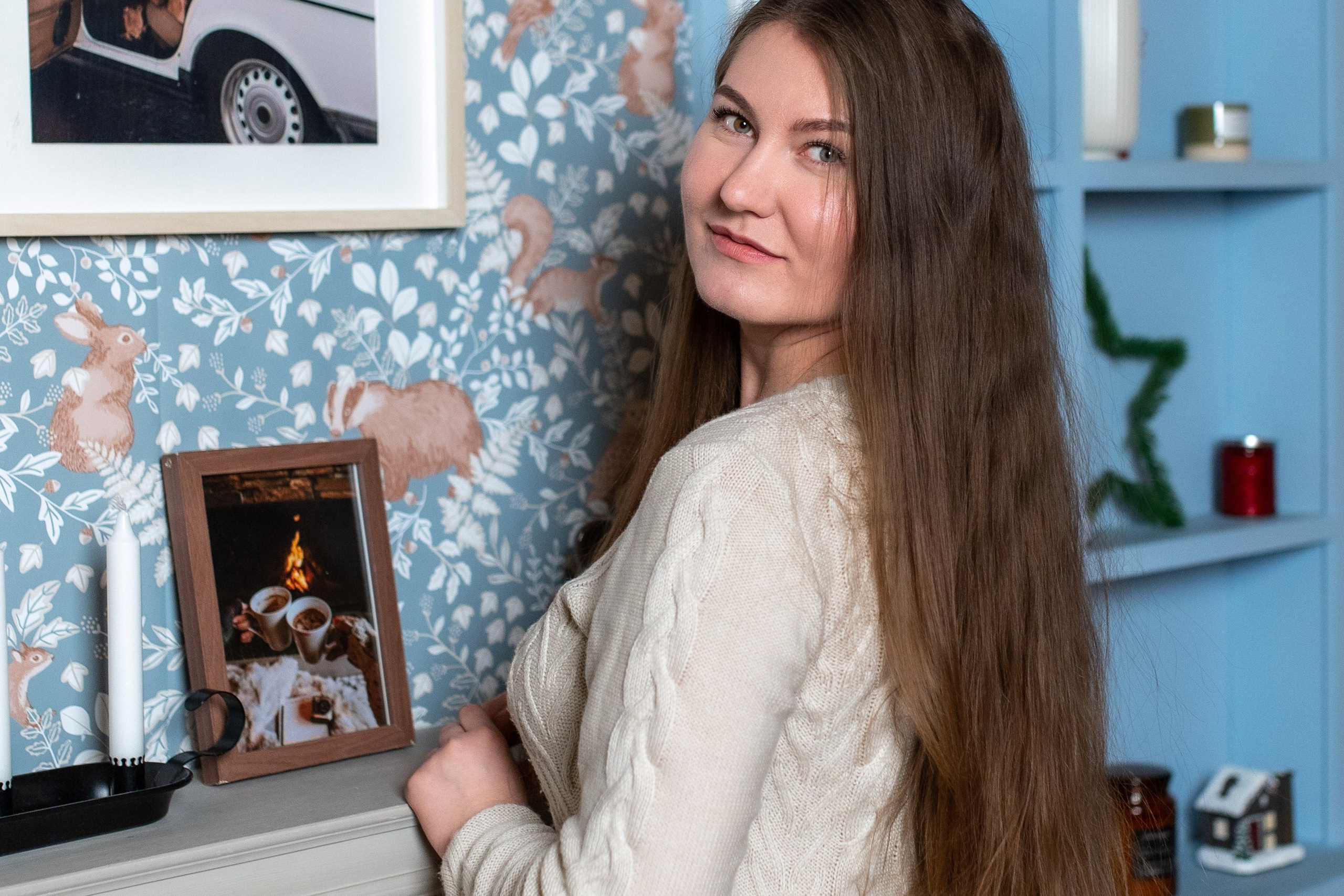 Саша и Оля (новогодняя). Профессиональный интерьерный и репортажный фотограф Минск и РБ. Максим Орлов