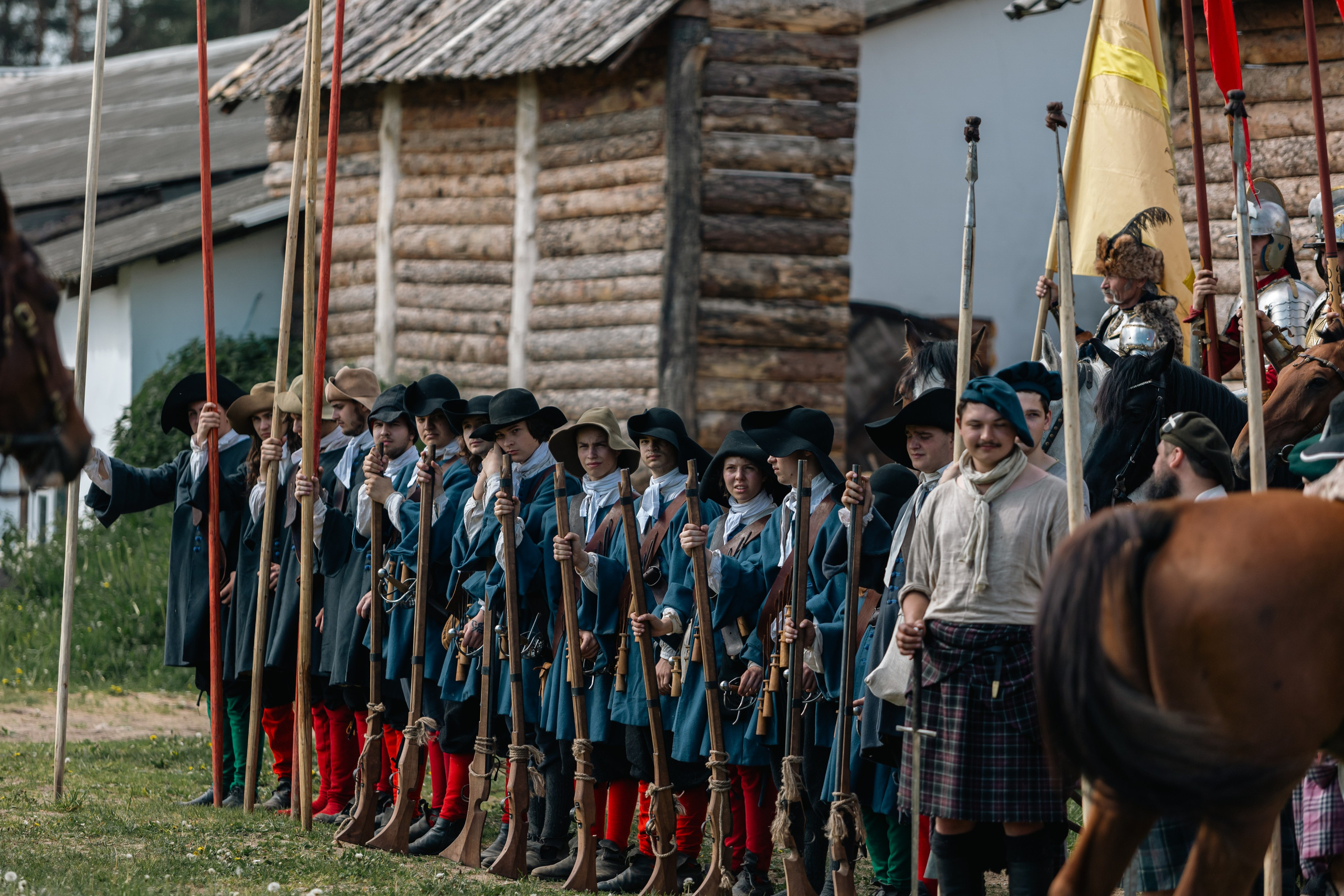 Золотая шпора. Маневры 17 века. Профессиональный интерьерный и репортажный фотограф Минск и РБ. Максим Орлов