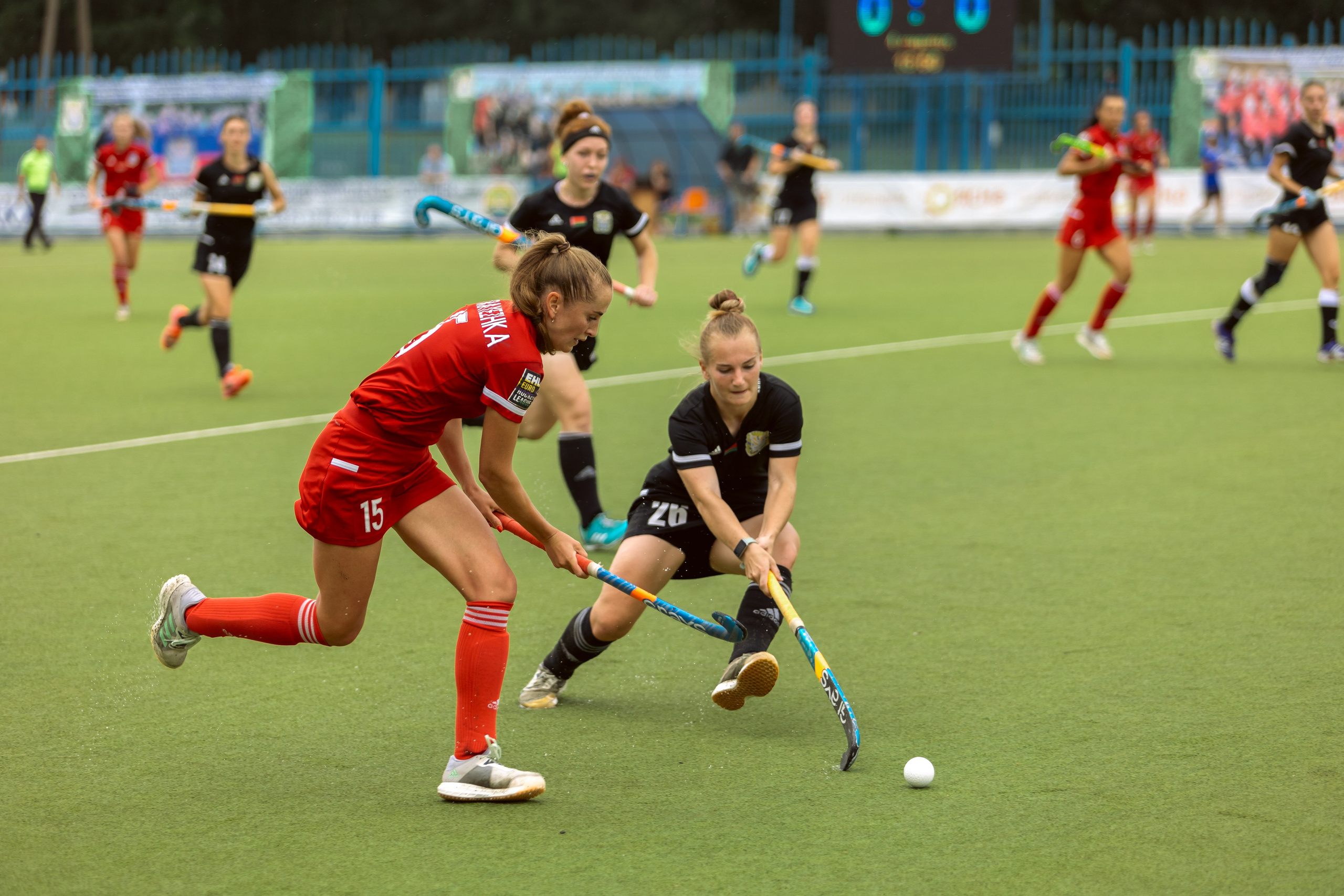 Хоккей на траве. Девушки. Минск — Виктория. 16.06.2024. Профессиональный интерьерный и репортажный фотограф Минск и РБ. Максим Орлов