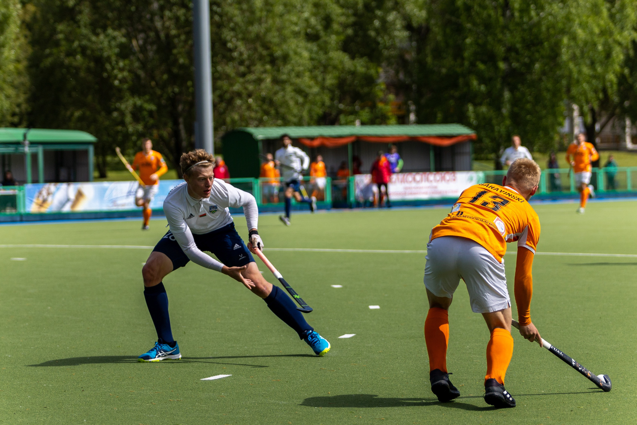 Хоккей на траве. ХК Минск — СК Строитель 11.05.2024. Профессиональный интерьерный и репортажный фотограф Минск и РБ. Максим Орлов